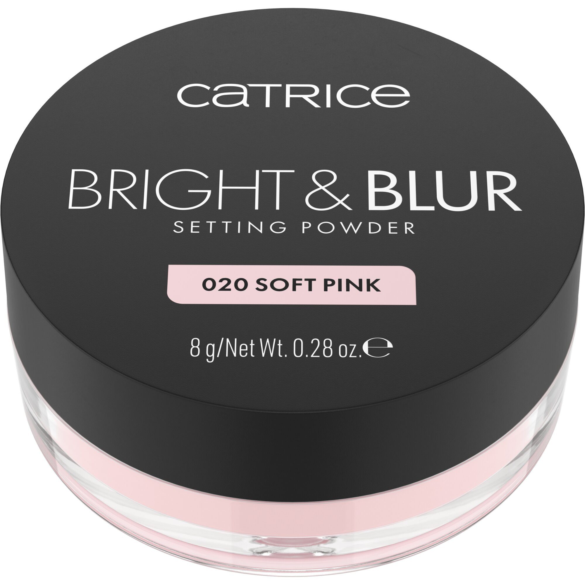 Catrice Puder Bright & Blur Setting Powder, Perfekt zum Fixieren und Auffrischen des Make-ups