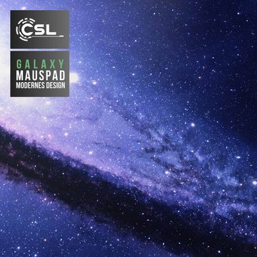 CSL Gaming Mauspad, XXL Schreibtischunterlage 900 x 400mm, Präzision & Geschwindigkeit