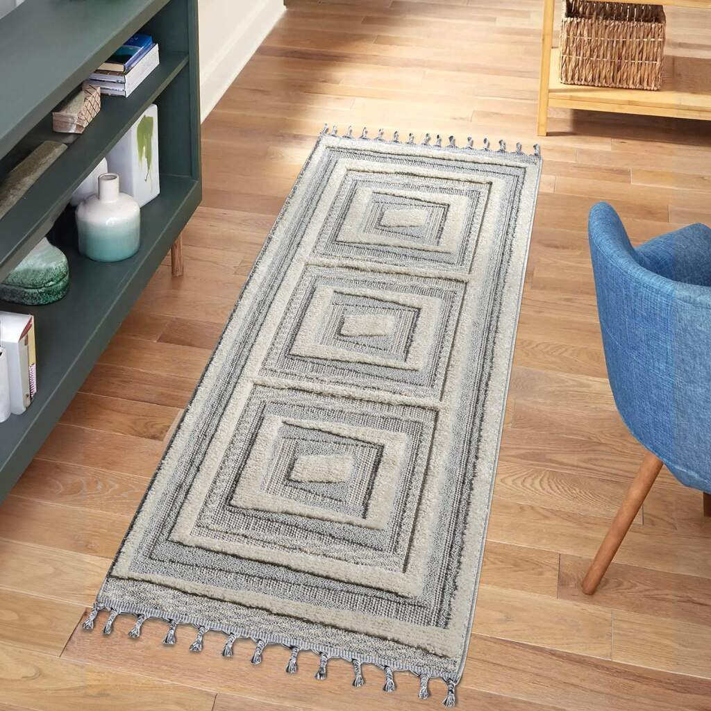 Carpet City Hochflor-Teppich VALENCIA 940, rechteckig, günstig online kaufen