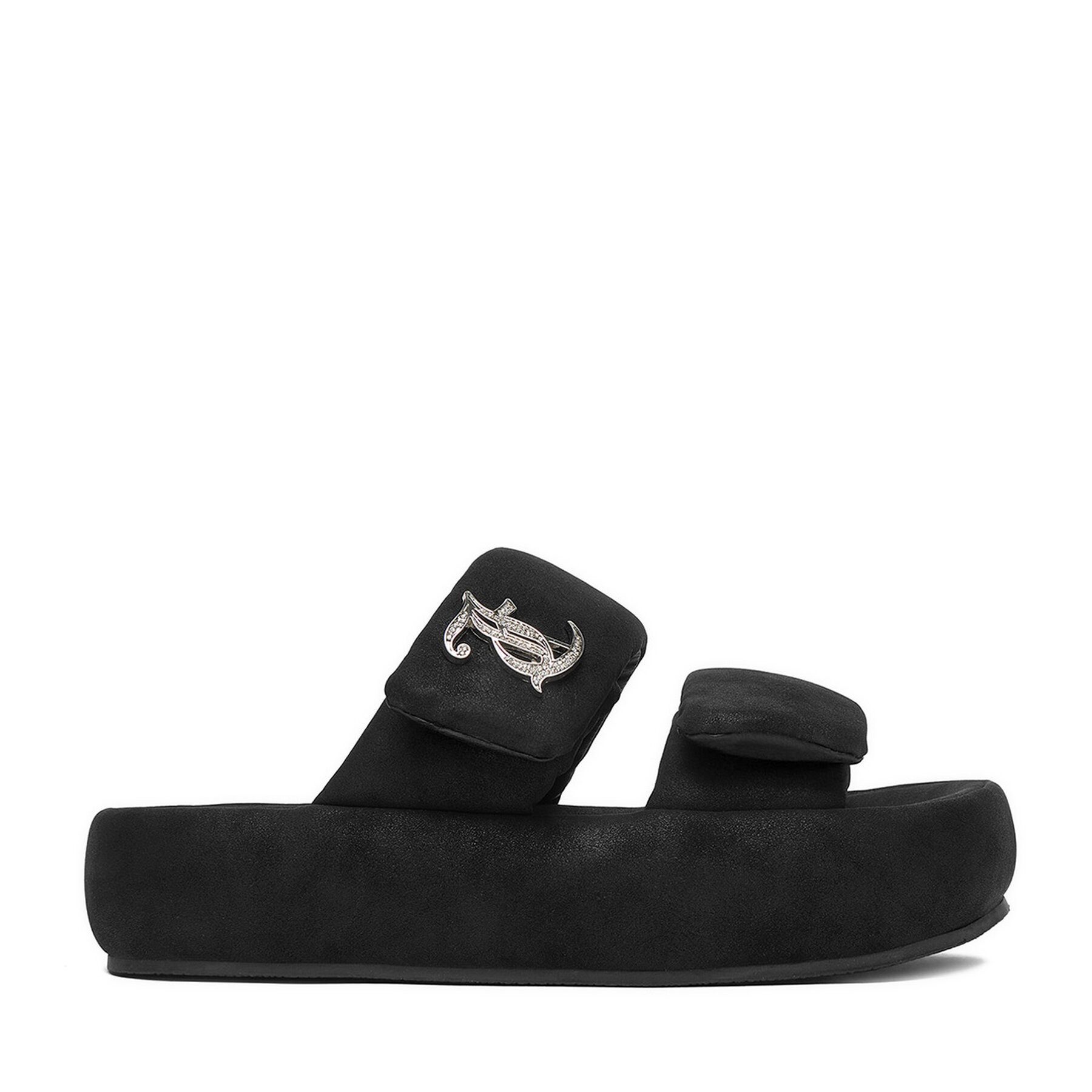 Juicy Couture Schwarze Flip-Flops von Juicy Couture für Damen Badepantolette
