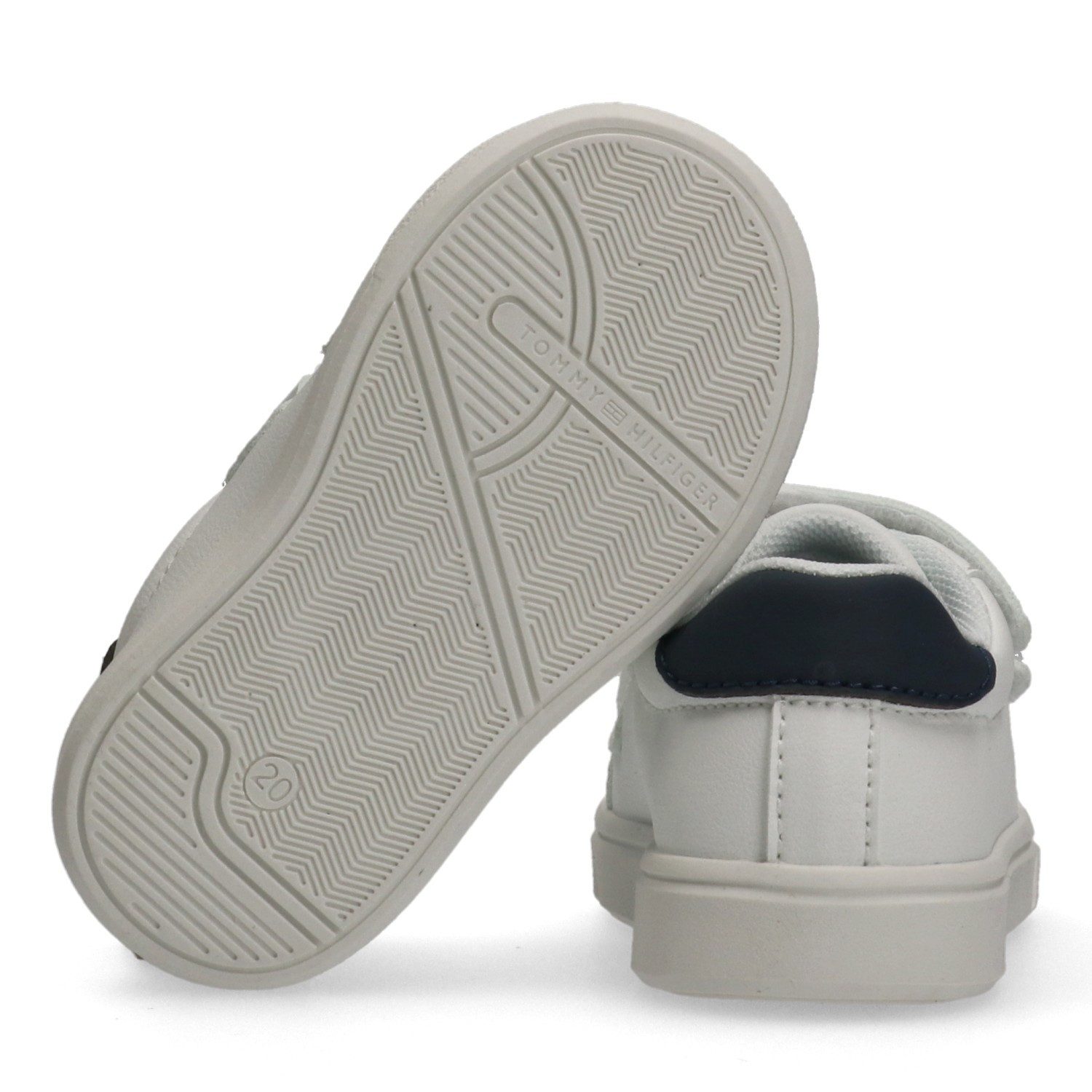 Tommy Hilfiger Sneaker Casual Sneaker, Klettschuh, Halbschuh mit Logoschriftzug