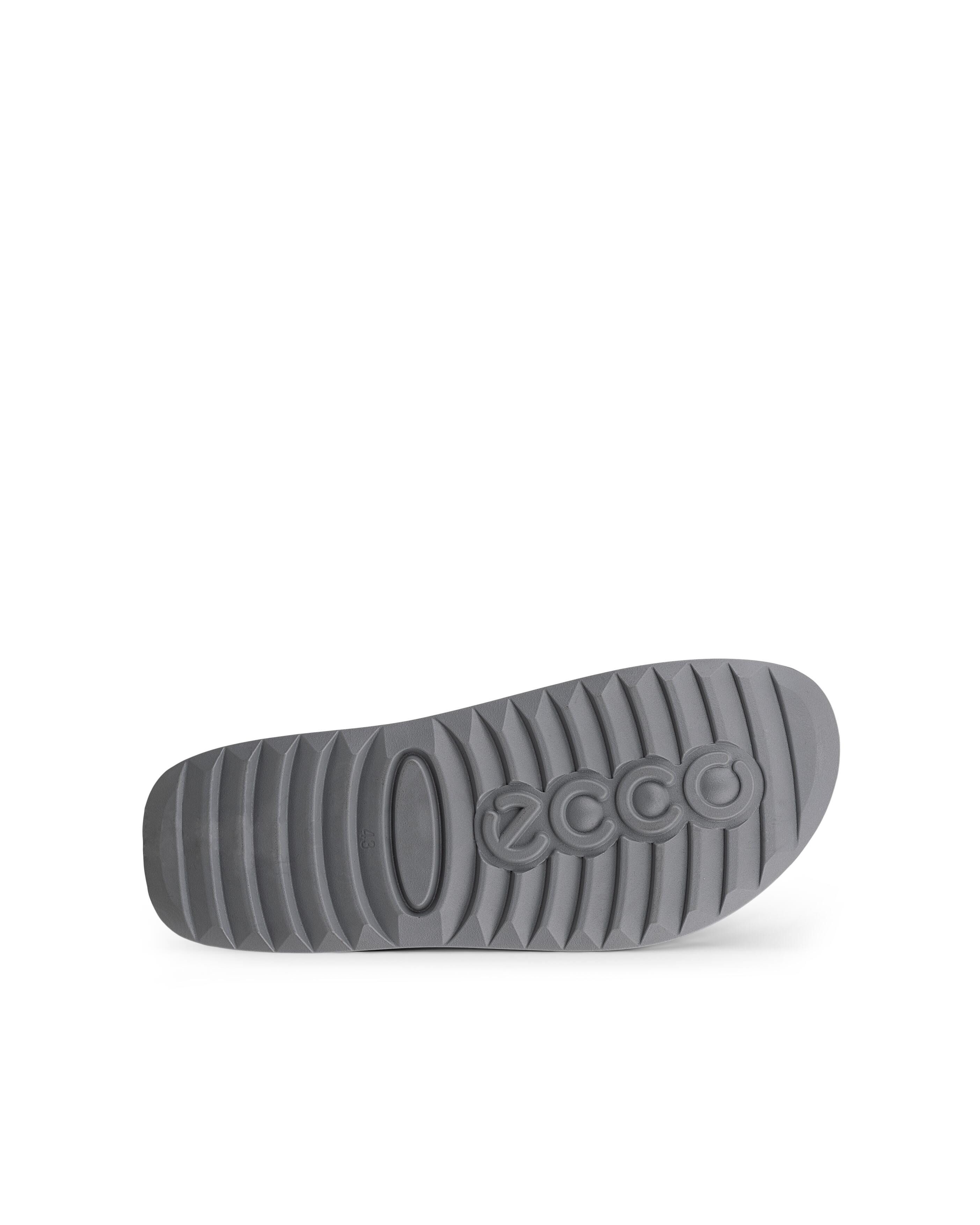 Ecco Cozmo M Pantolette Sommerschuh, Schlappen, Klettschuh mit dezenten Ziernähten