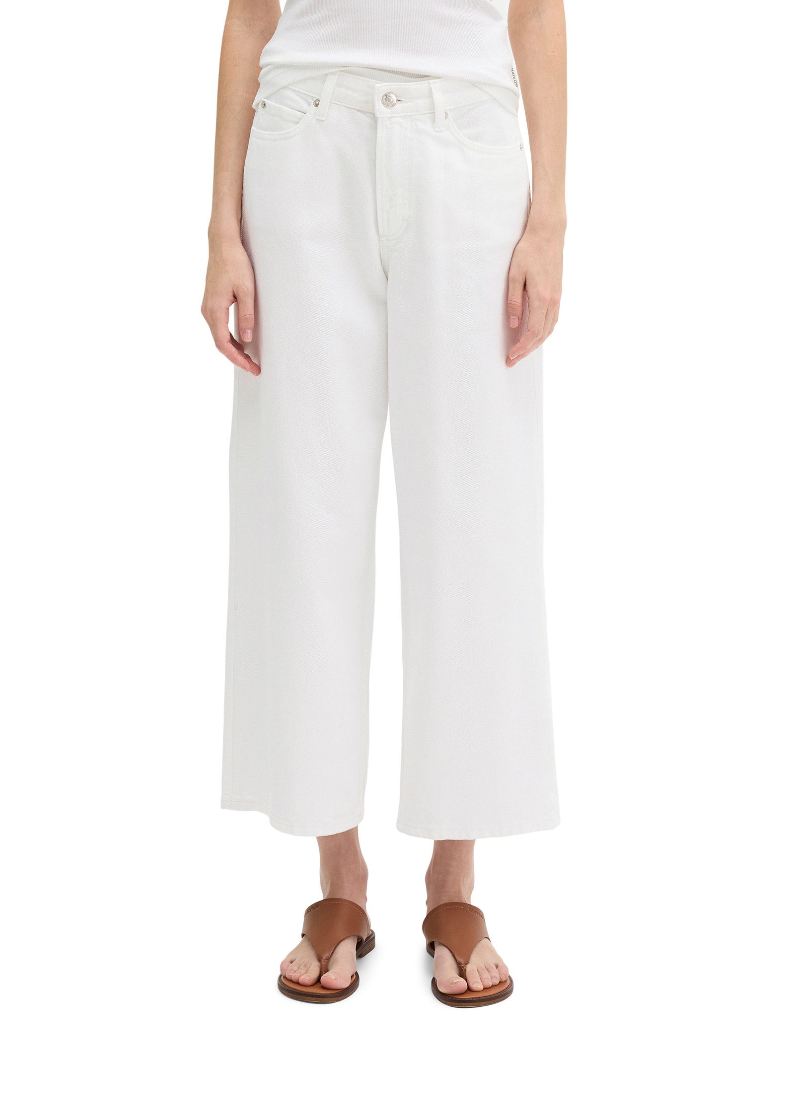 Marc O'Polo Weite Jeans aus Organic-Cotton-Lyocell-Mix