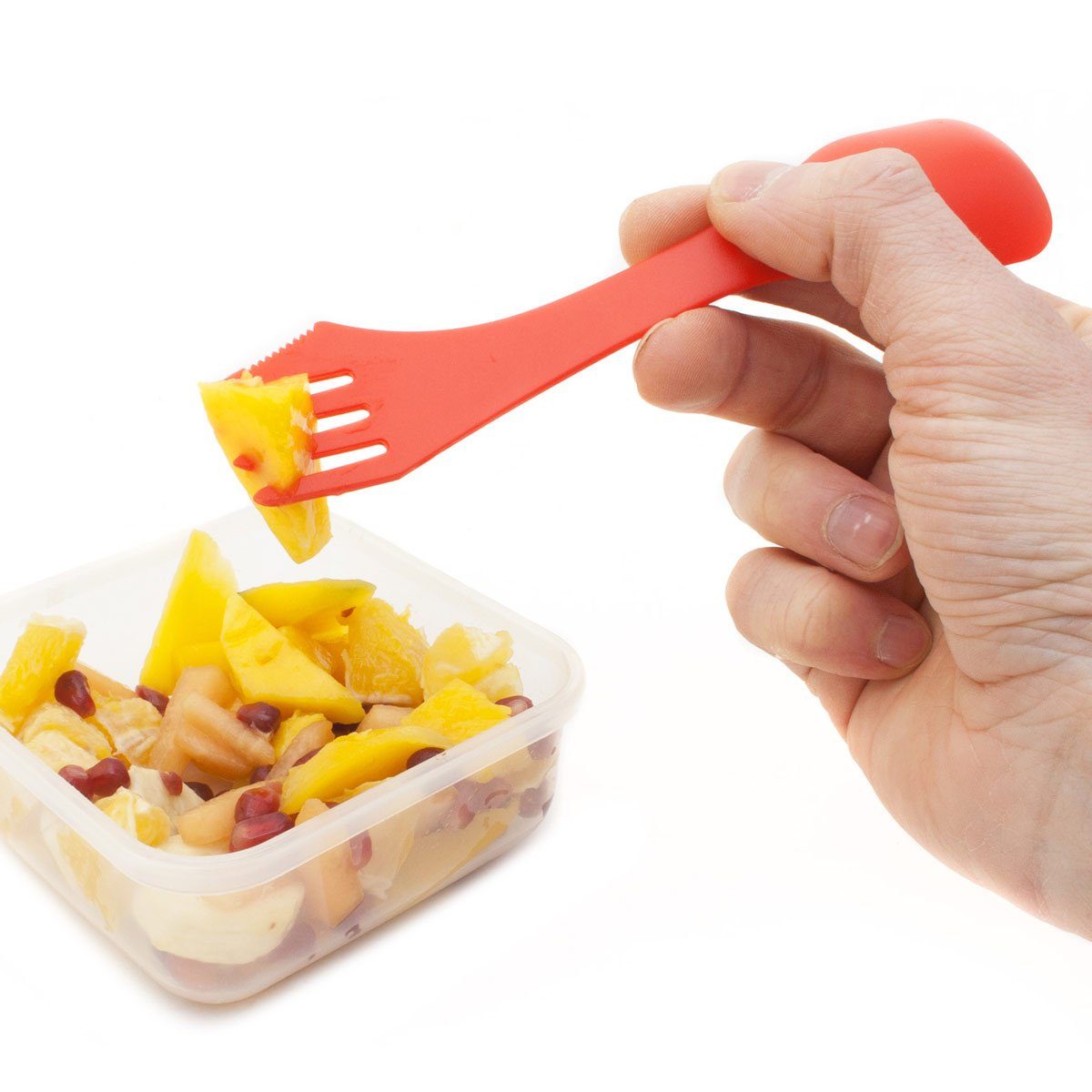 Spork Camping Einem Campinglöffel Essbesteck, und in Messer ein Goods+Gadgets Gabel Löffel,