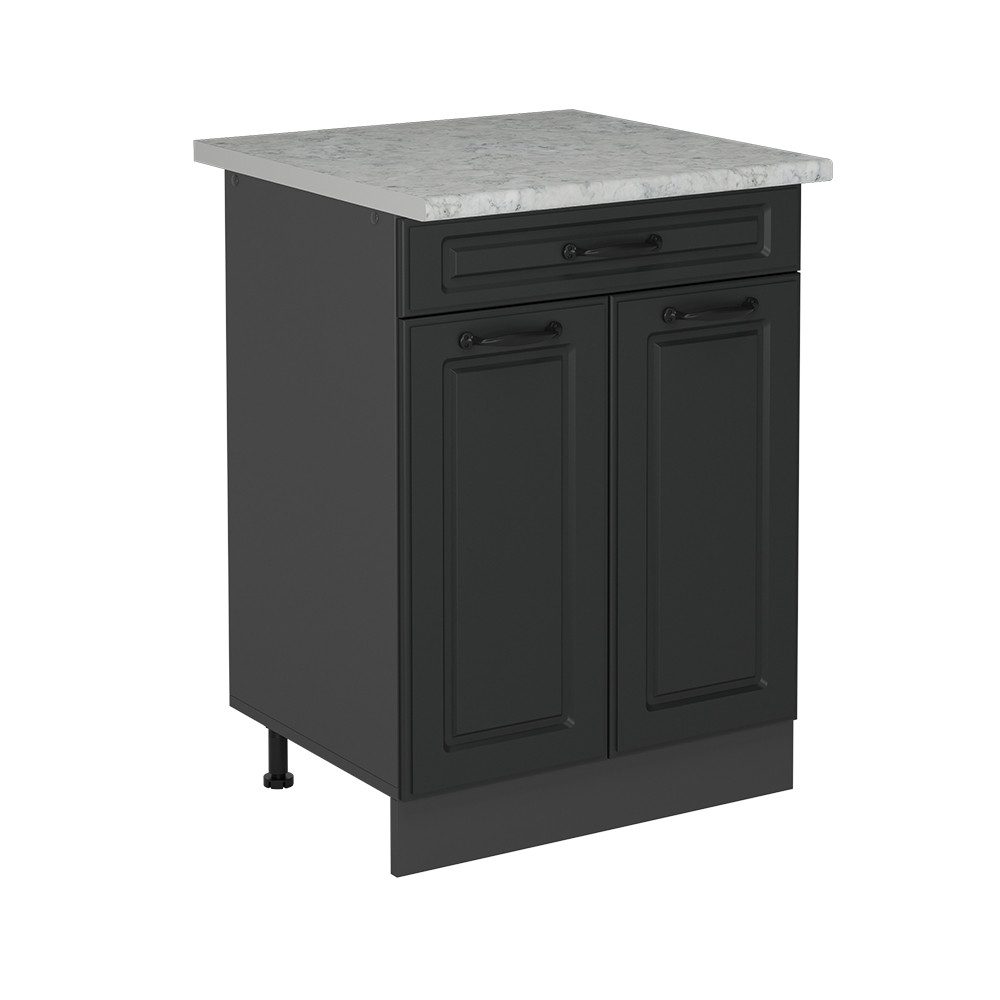 Vicco Unterschrank R-Line, Anthrazit Landhaus/Anthrazit, 60 günstig online kaufen