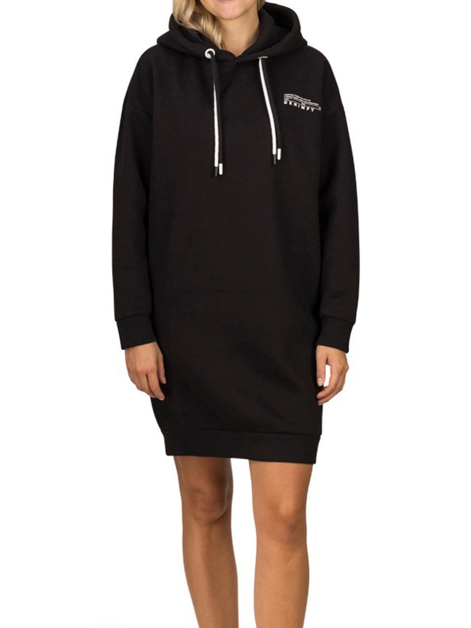 Sweatkleid Damen Kapuzenpullover DFAnna Oversize