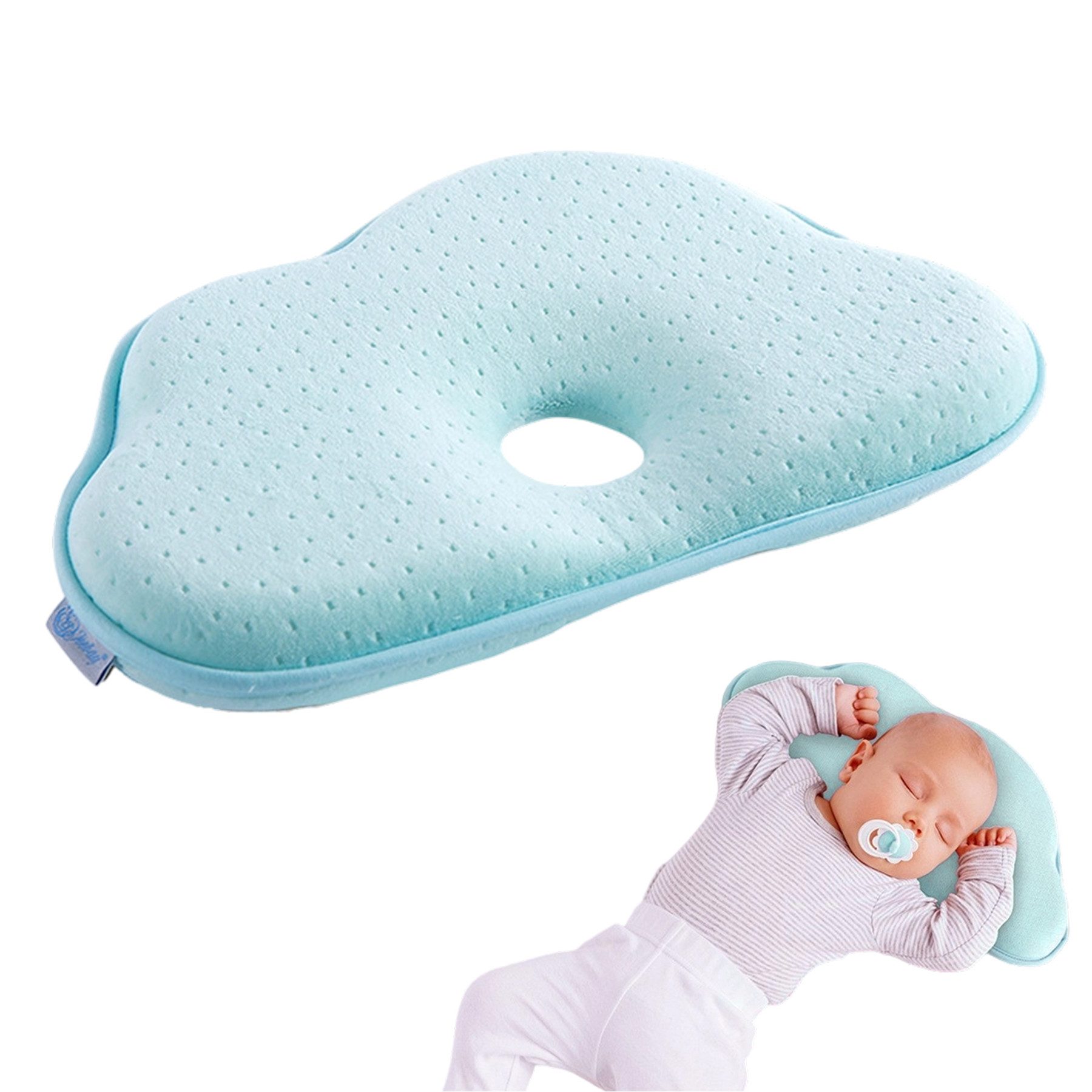 Mutig Babykissen Kopfkissen gegen Plattkopf, Kleinkind Kissen, Kopfform Kis günstig online kaufen