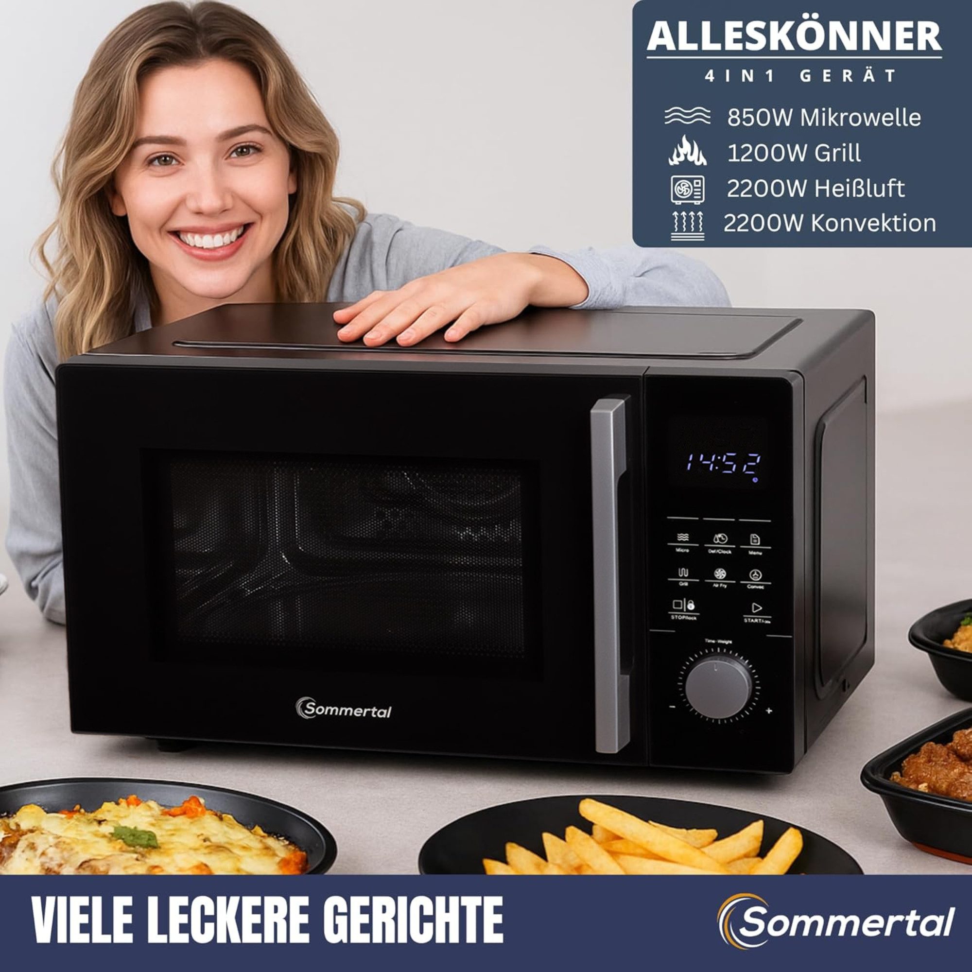 Sommertal 4-in-1 Mikrowelle - Bild 2