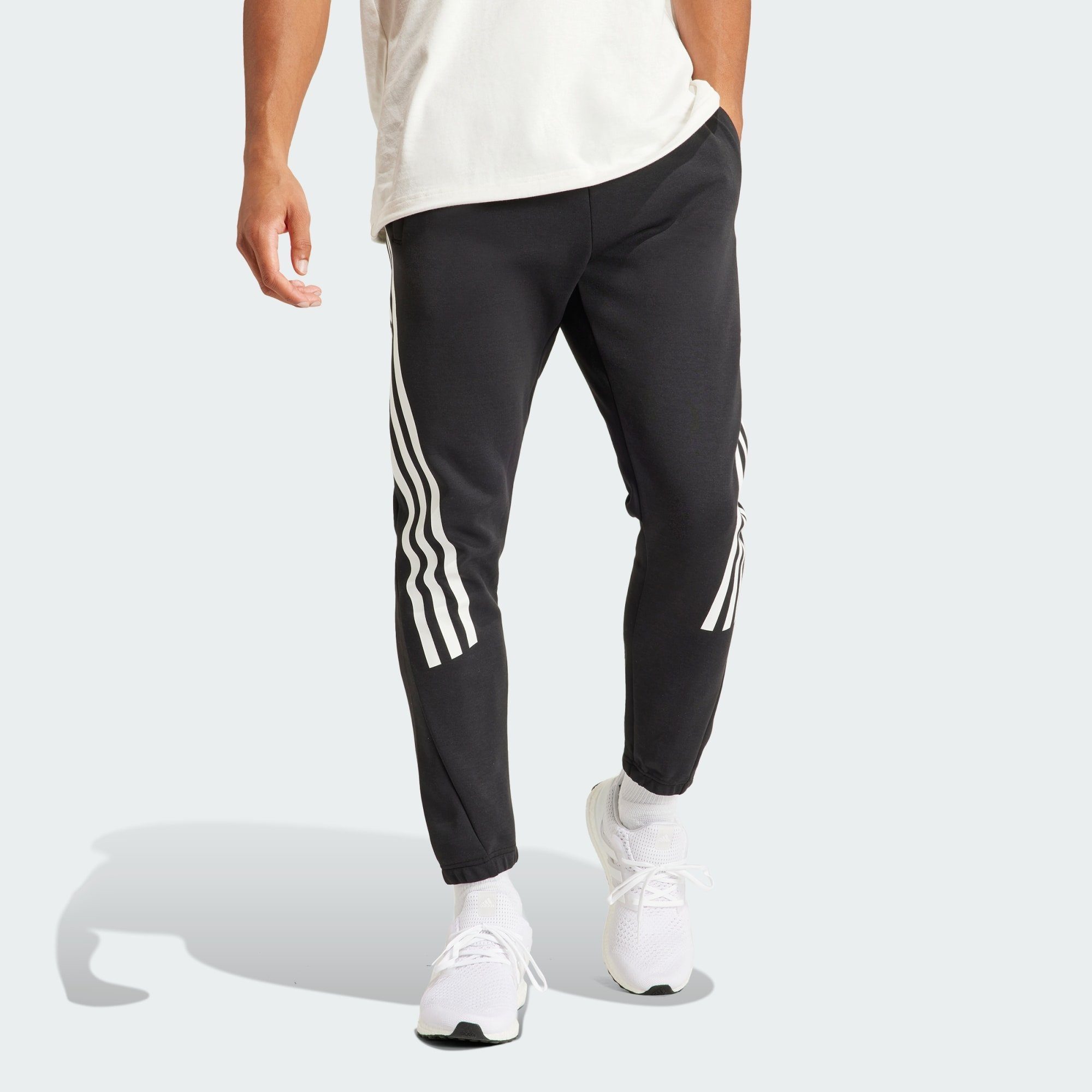 FUTURE ICONS 3-STREIFEN HOSE Sportswear Black Jogginghose adidas