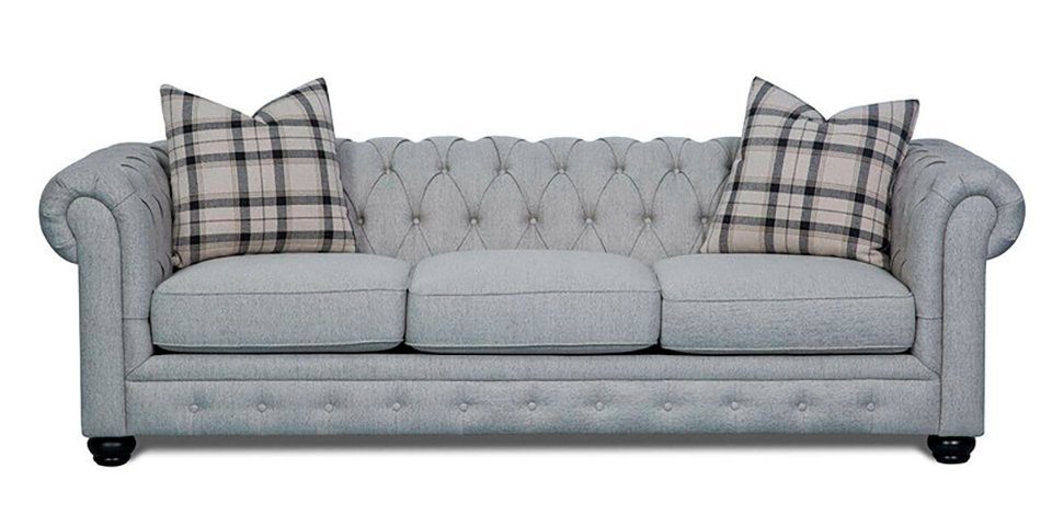 Couch Garnitur Chesterfield-Sofa, Chesterfield Sofa 3+1 Sitzer JVmoebel