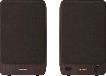 Sharp Regalboxen 2.0 Lautsprecher (Bluetooth, 60 W)
