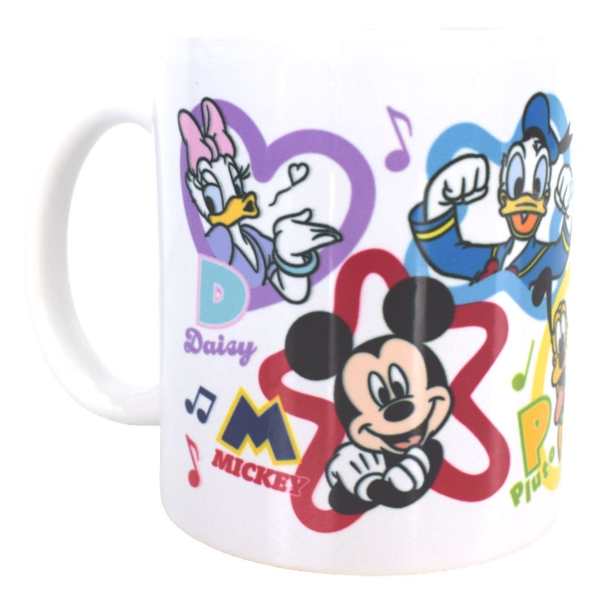 Stor Tasse Tasse Disney Mickey Mouse Freunde Motiv 325ml aus Keramik ca. Ø8x9,5cm, 1-tlg., Keramik, authentisches Design