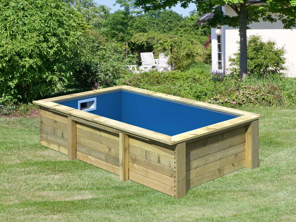 Schwimmbecken KARIBU Holzpool