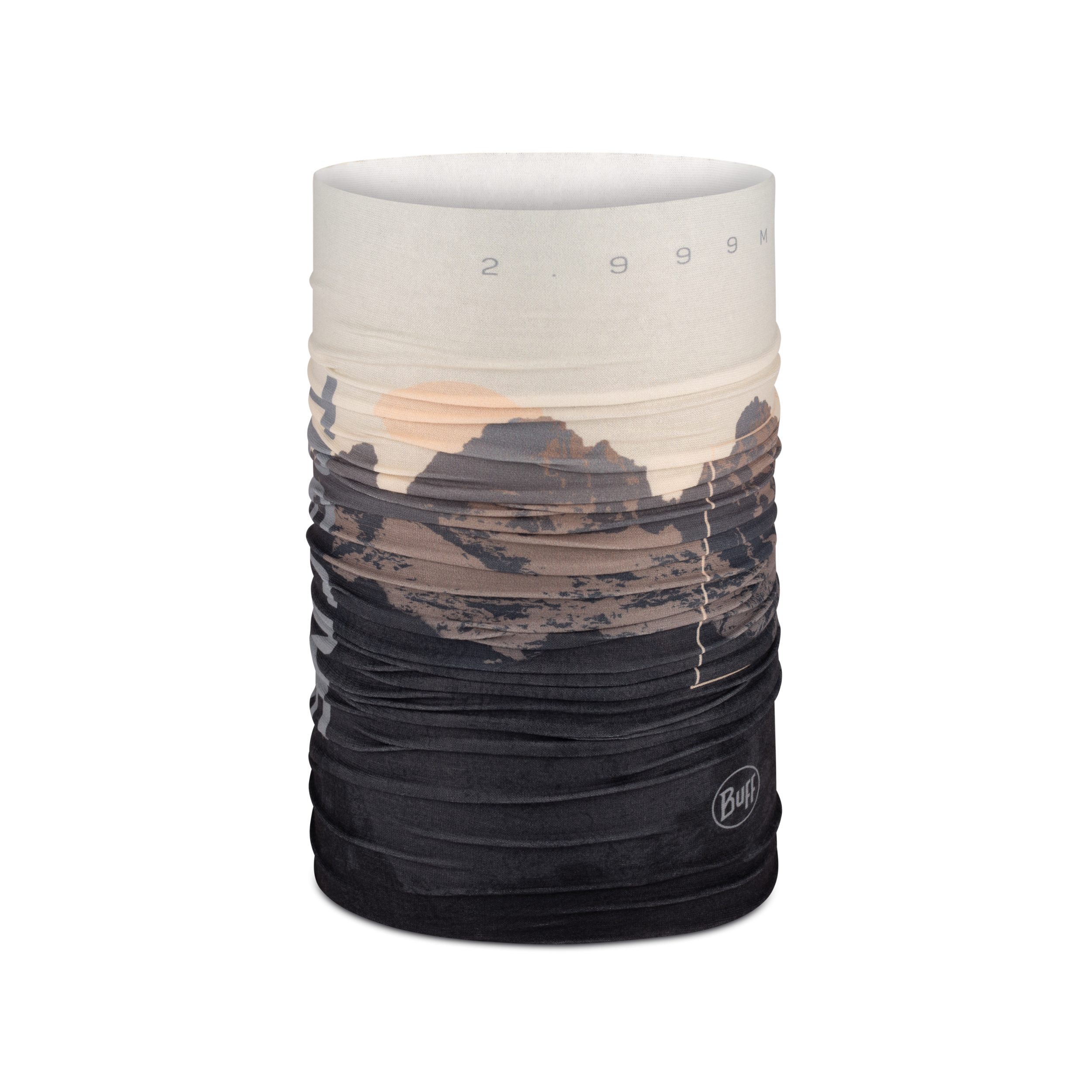 Buff Halstuch Original EcoStretch TRE CIME PEAK DARK BROWN