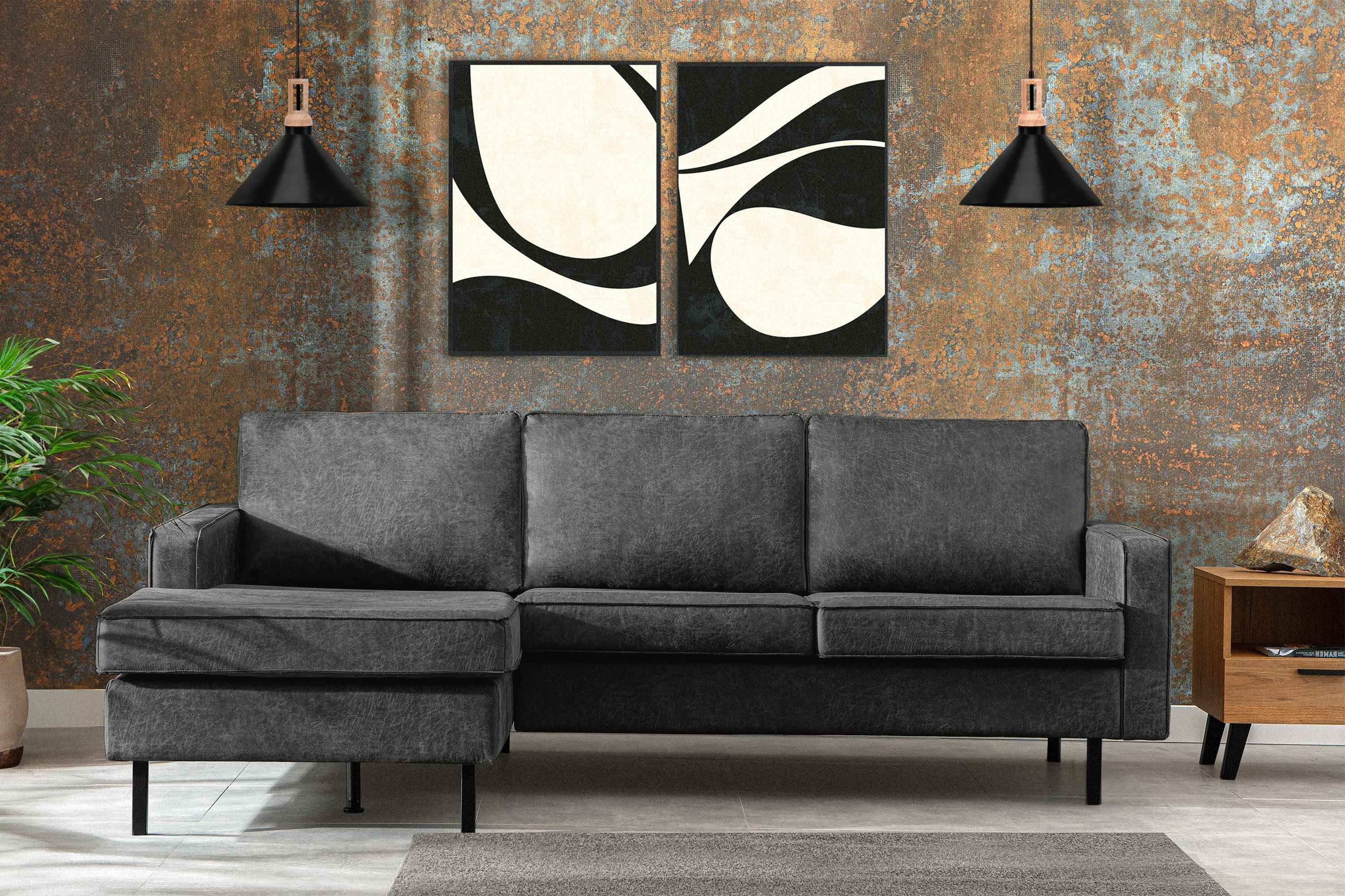 KONSIMO® Ecksofa INVIA Linkes Ecksofa mit günstig online kaufen