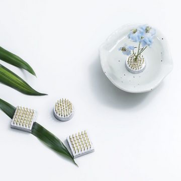 Wazakura Blumenständer 4 Stück Mini-Ikebana-Kenzan Made in Japan (4 St)