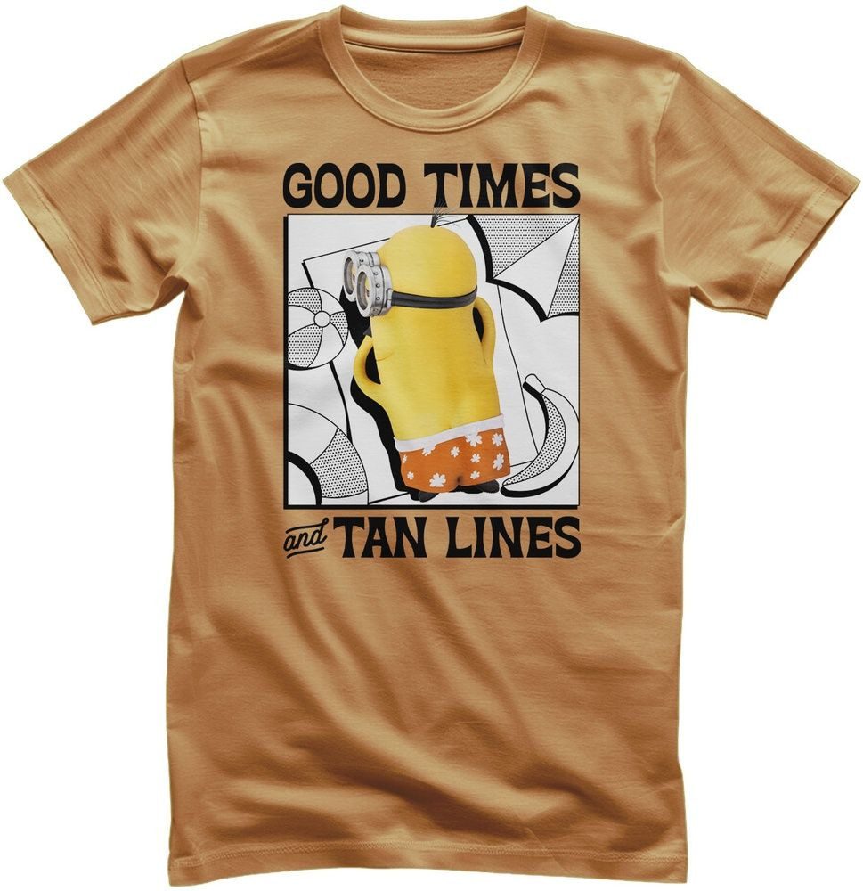 Minions T-Shirt Minions - Good Times & Tan Lines T-Shirt