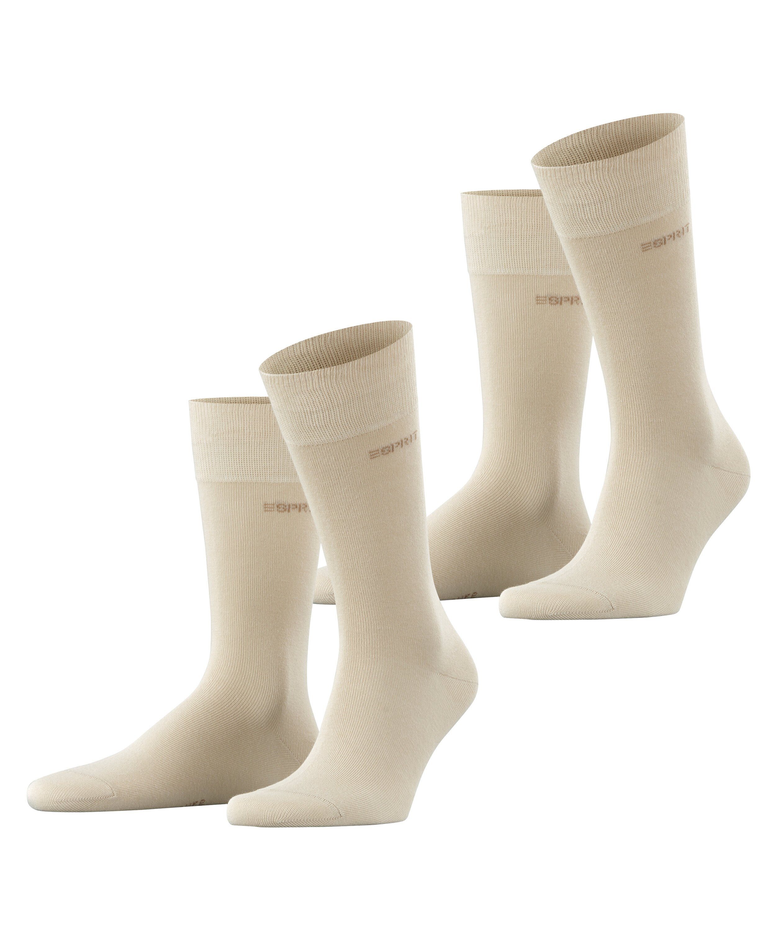 Esprit Socken Basic Uni 2-Pack (2-Paar) günstig online kaufen
