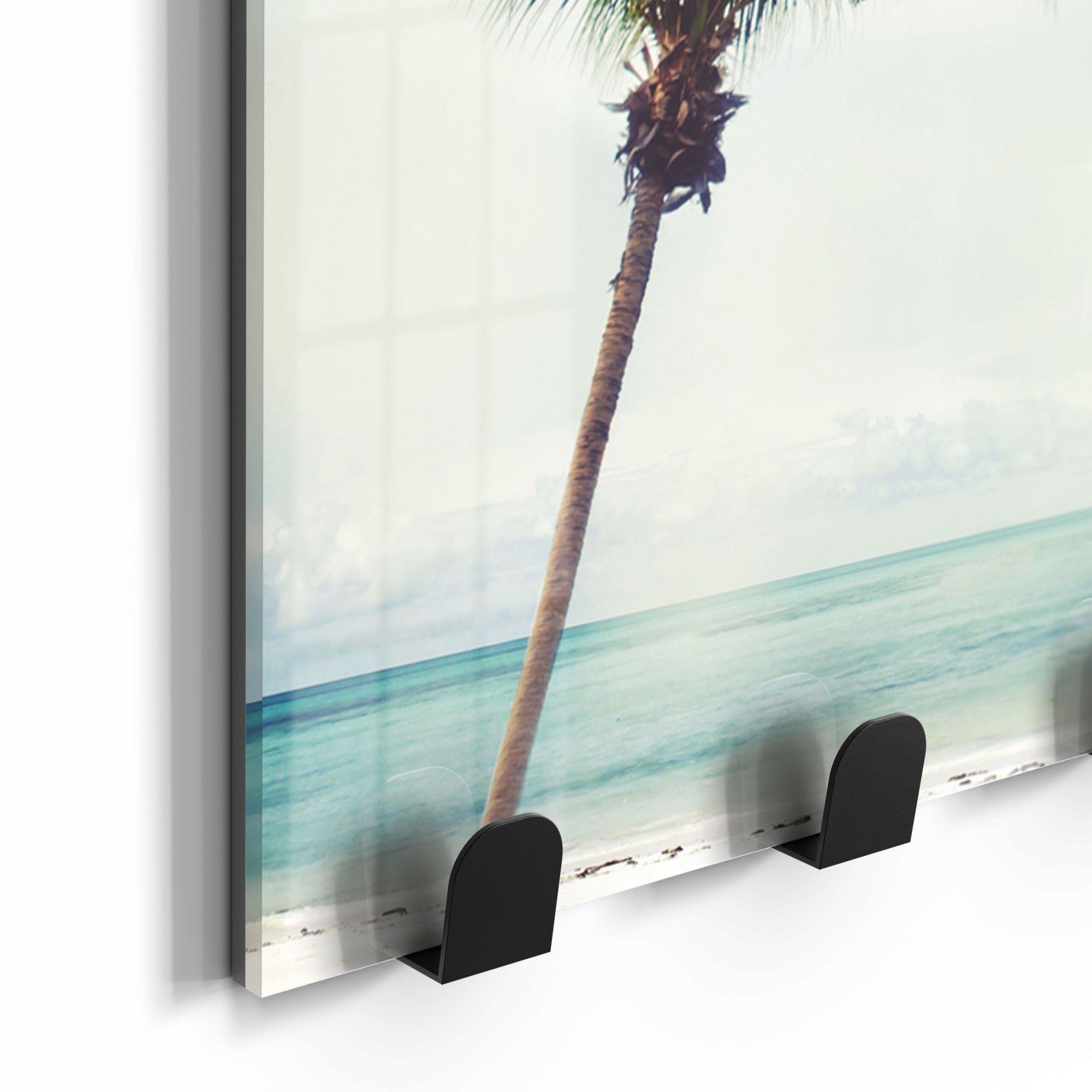 beschreibbar Paneel Kleiderhaken DEQORI Strand', 'Surfer-Bulli Glas am Garderobe magnetisch