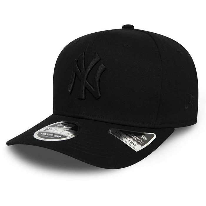 New Era Baseball Cap MLB New York Yankees Tonal Black 9Fifty Stretch