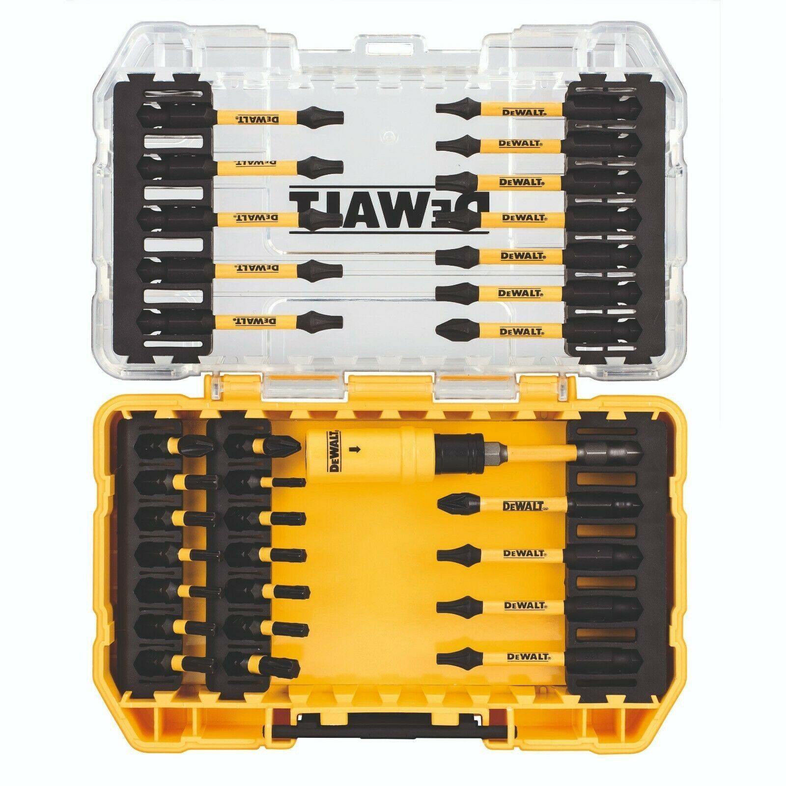 Stanley by Black & Decker Bit-Set Dewalt 31-tlg. Schrauber-Bit-Set Flextorq günstig online kaufen