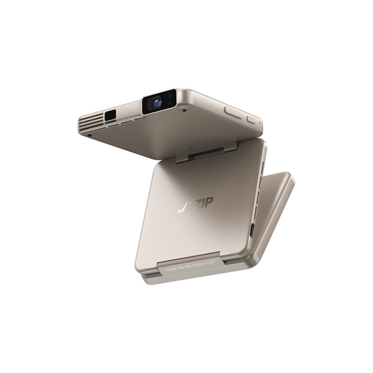 Aurzen AURZEN ZIP Mini Beamer Akku WLAN Bluetooth Projektor Mini-Beamer
