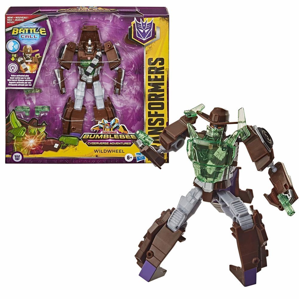 Hasbro Actionfigur Auswahl Actionfiguren Transformers Bumblebee Cyberverse Adventures Wildwheel