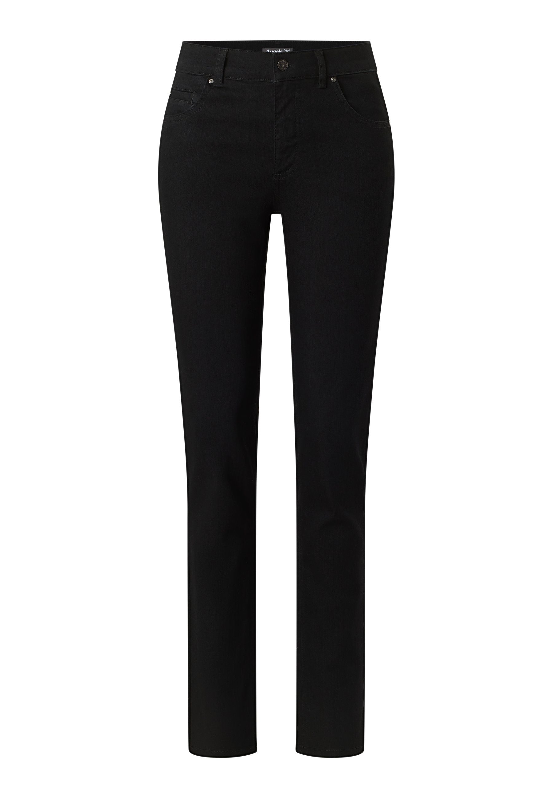 ANGELS 5-Pocket-Jeans Angels Jeans Cici Power-Stretch - schwarz (1-tlg) günstig online kaufen