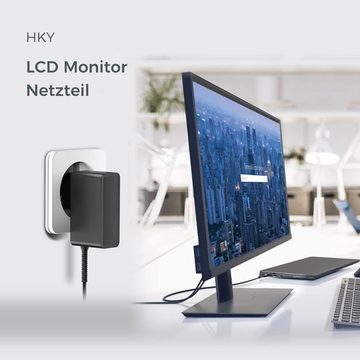 HKY Netzteil 19V AC Adapter für LG IPS Monitor 22MP57HQ-P MP55 27MP55HQ LG Notebook-Netzteil (Samsung UN32J4000 UN32J4000AF UE32J4000AW UN32J400DAF UN32J4)