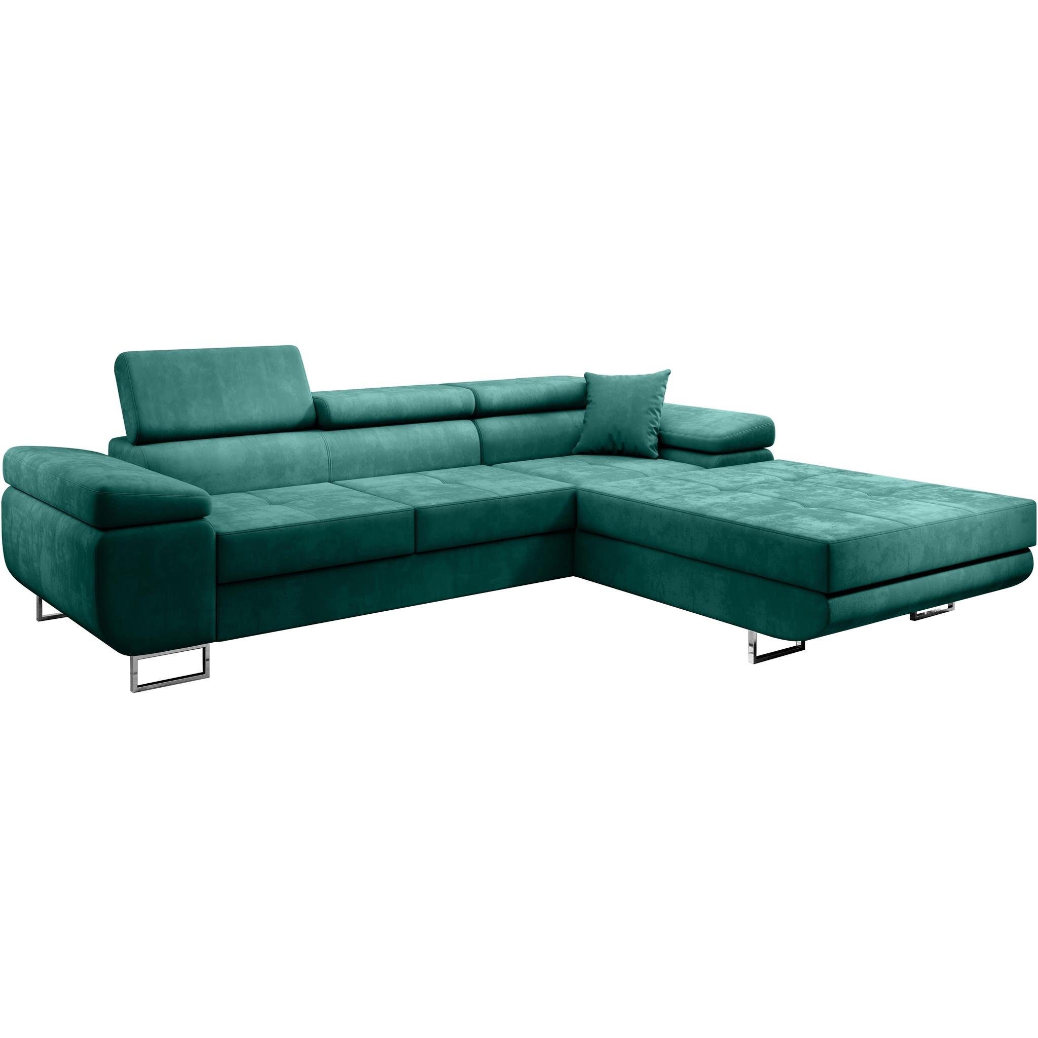 Beautysofa Ecksofa Alons mit Schlaffunktion auf günstig online kaufen
