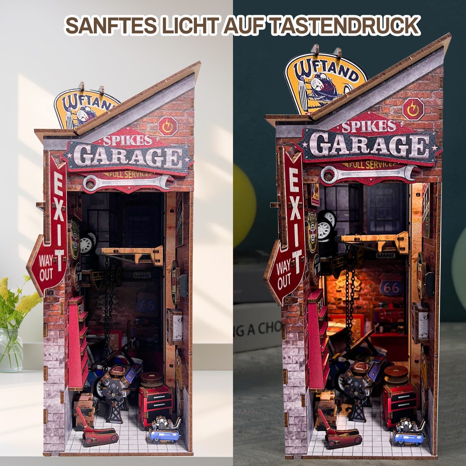 Esun 3D-Puzzle Book Nook KIT, DIY-Puppenhaus-Bausatz günstig online kaufen