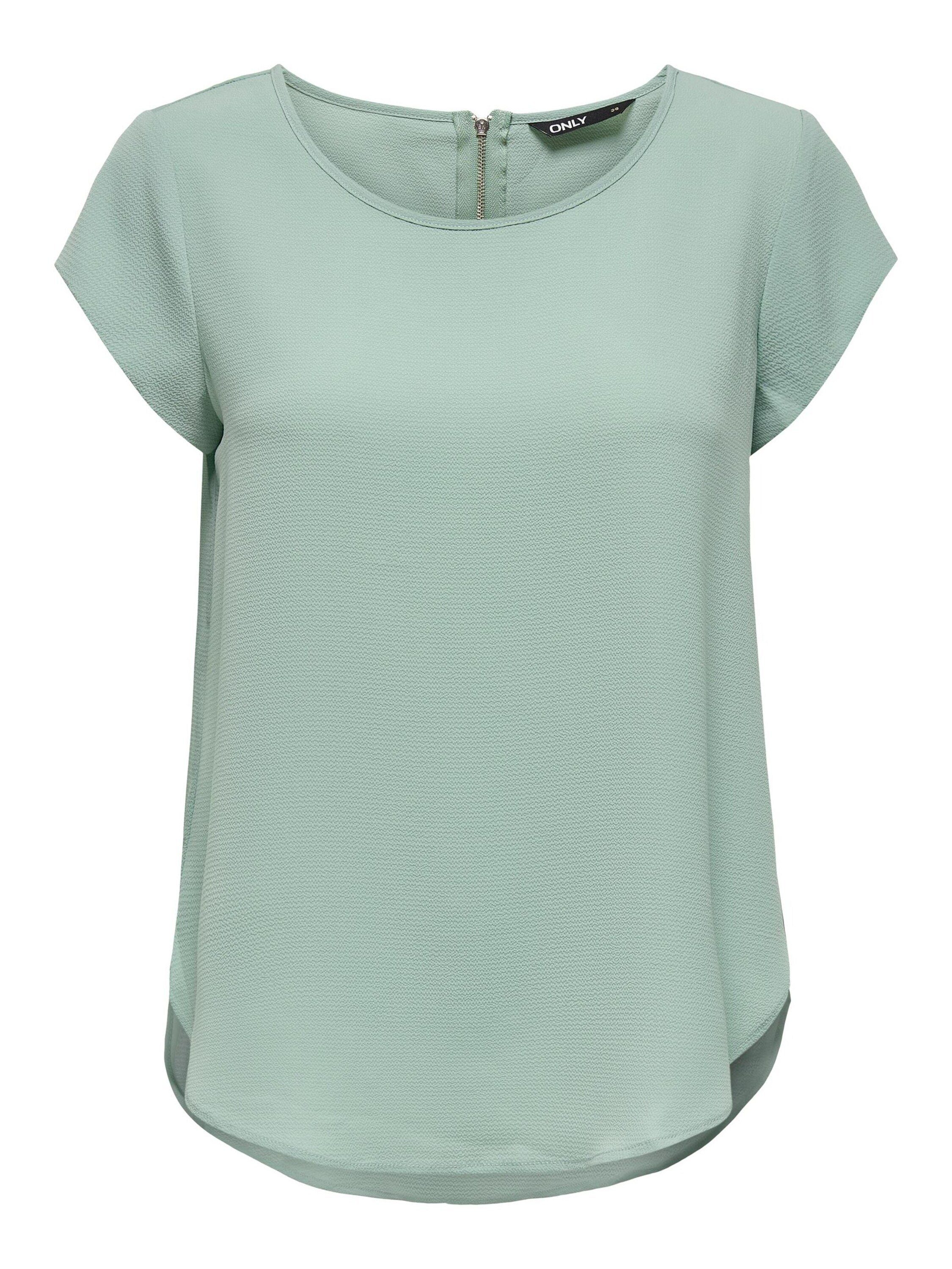 ONLY Kurzarmbluse ONLVic (1-tlg) Plain/ohne Details günstig online kaufen
