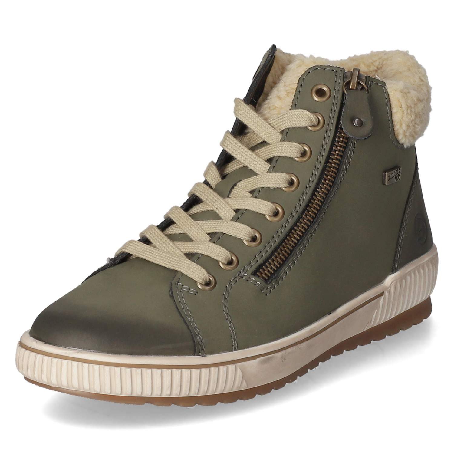 Remonte Remonte - female - D0770-54 - Glattleder - gruen Winterstiefel günstig online kaufen