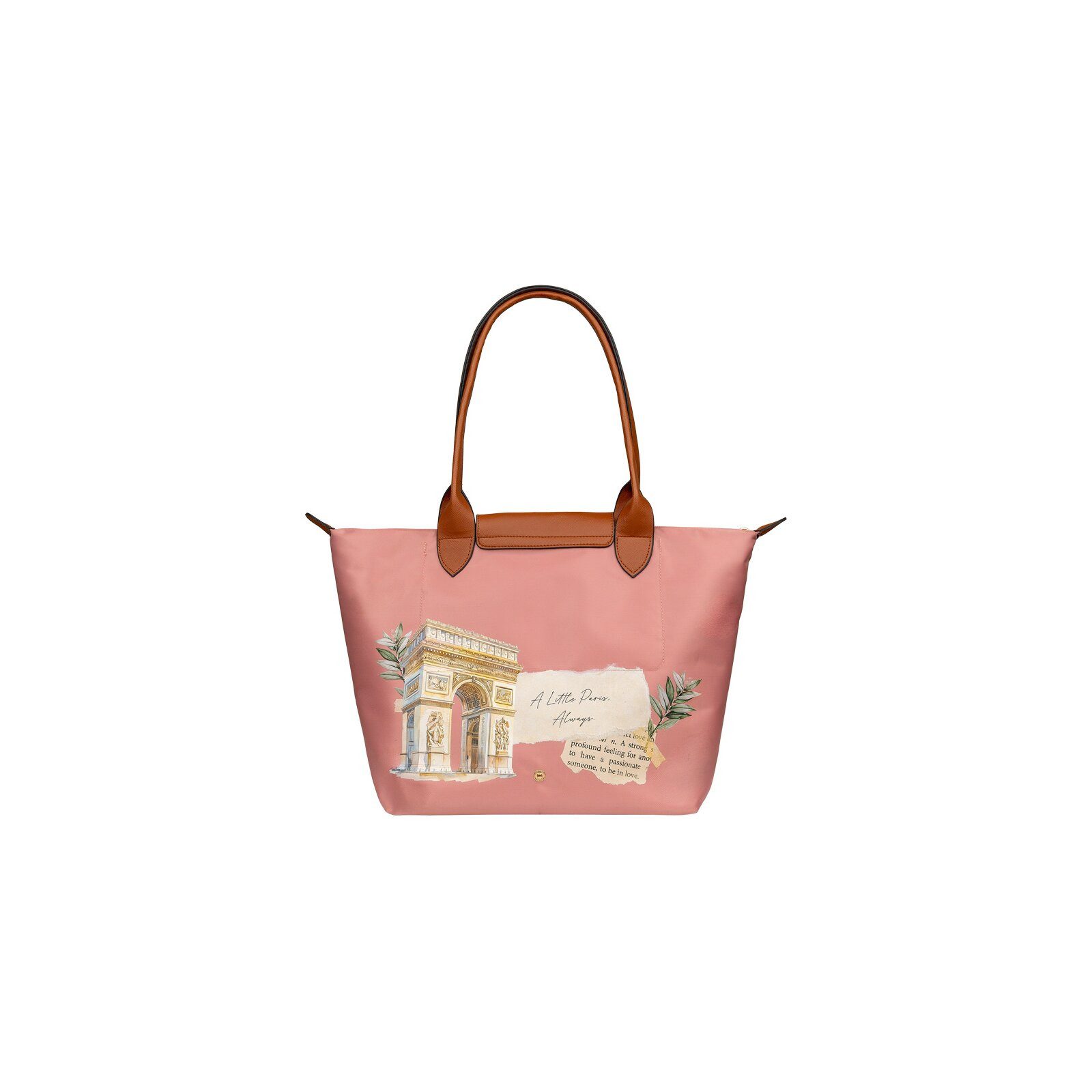 DOGO Handtasche Fontana Shopper-Tasche A Little Paris Always Damen, Handgefertigt