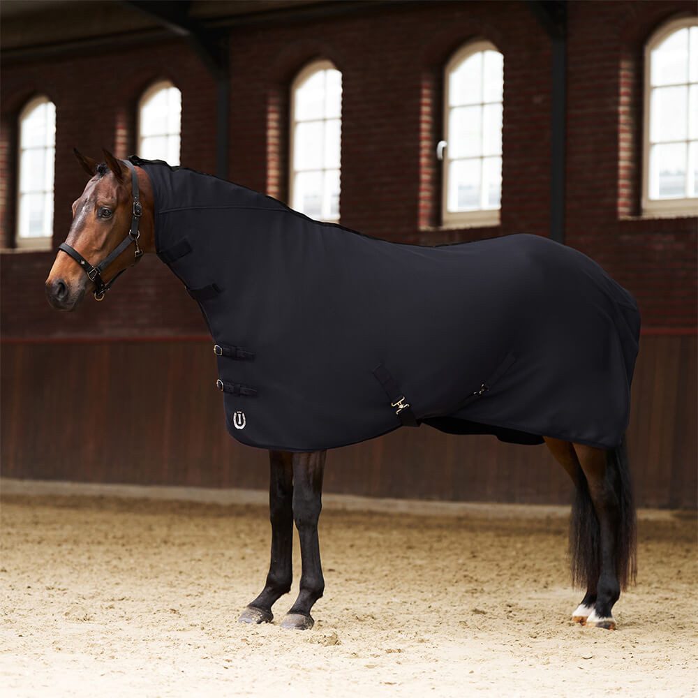 Imperial Riding Pferde-Abschwitzdecke Imperial Riding Fleecedecke mit Neck IRHFundamental