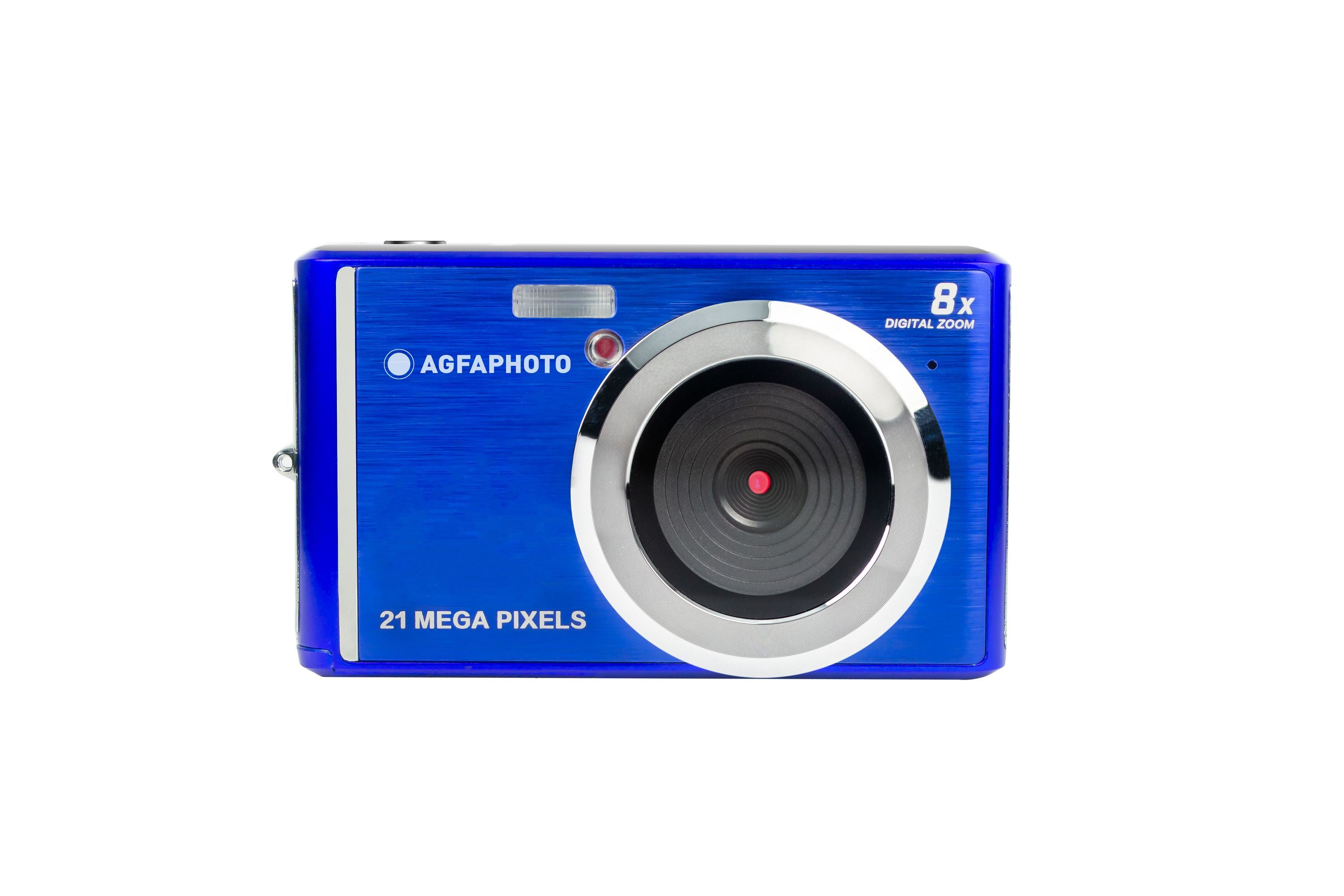 AgfaPhoto DC5200BLUE Kompaktkamera (21 MP, CMOS-Sensor, 21 Megapixel, 720p Videoaufnahmen, Kompakt)