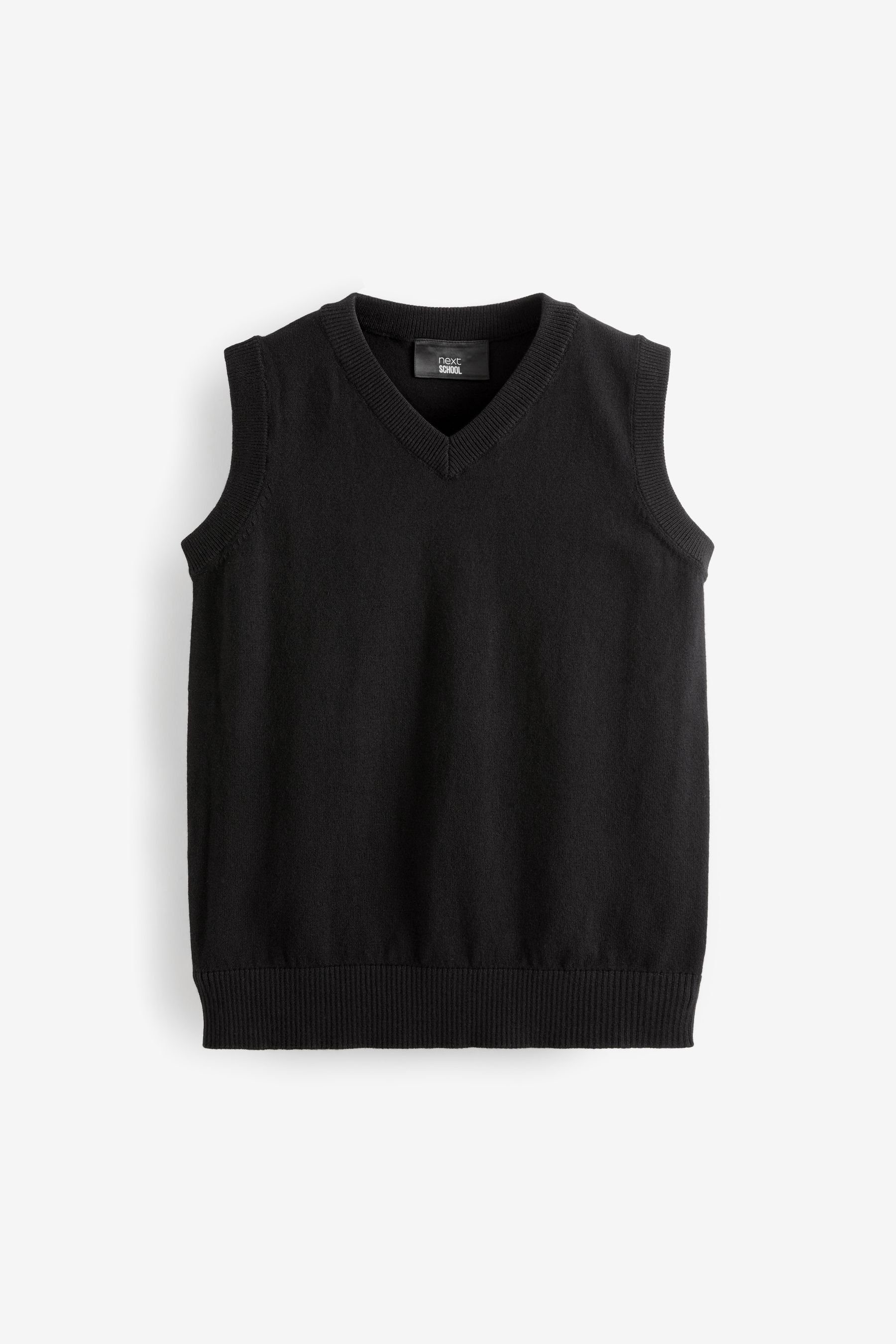 Next Strickpullover Schul-Tanktop (1-tlg) Black