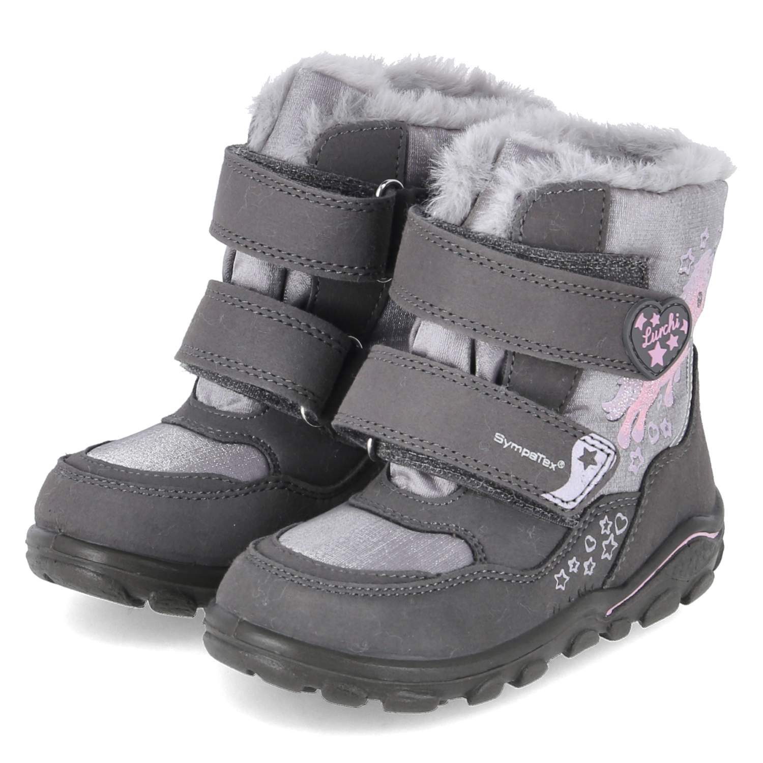 Lurchi Lurchi 63L1083005 01584 Unisex Textil & Synthetik grau Winterboots