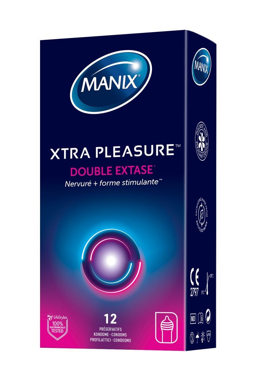 Manix Презервативы MANIX Xtra Pleasure 12 St.