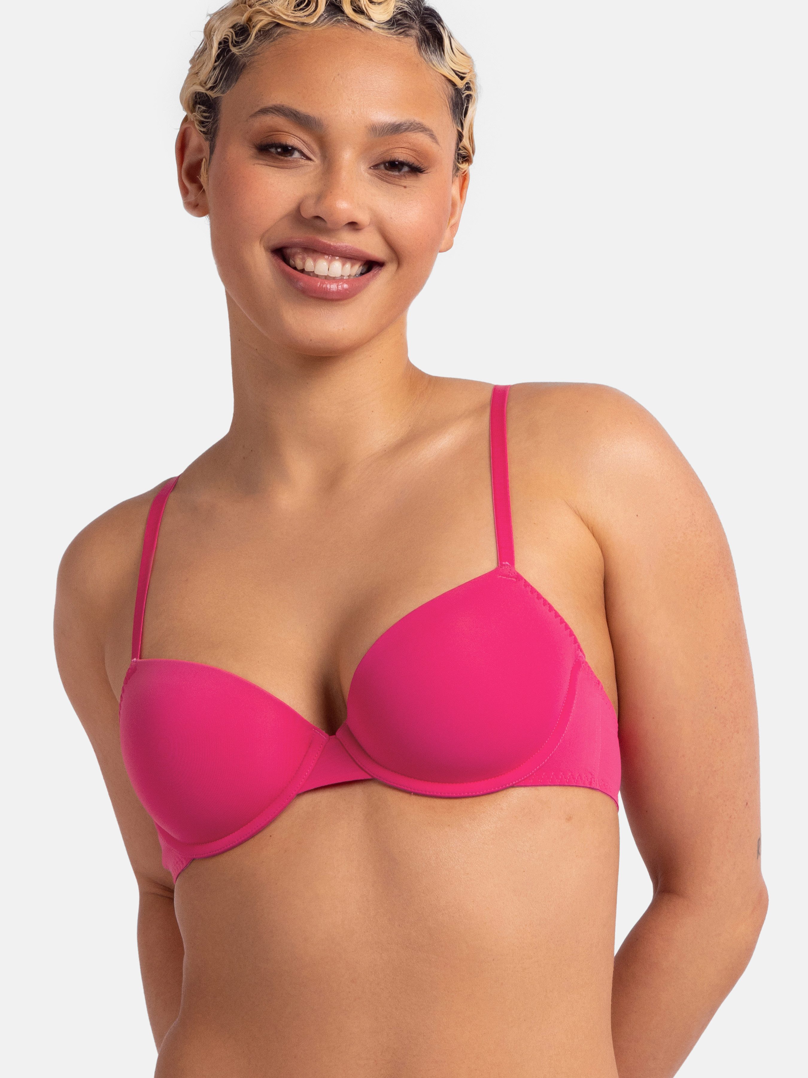 Dorina Bügel-BH Muriel (2er Pack) mit zarten Spitzen- und Strukturakzenten