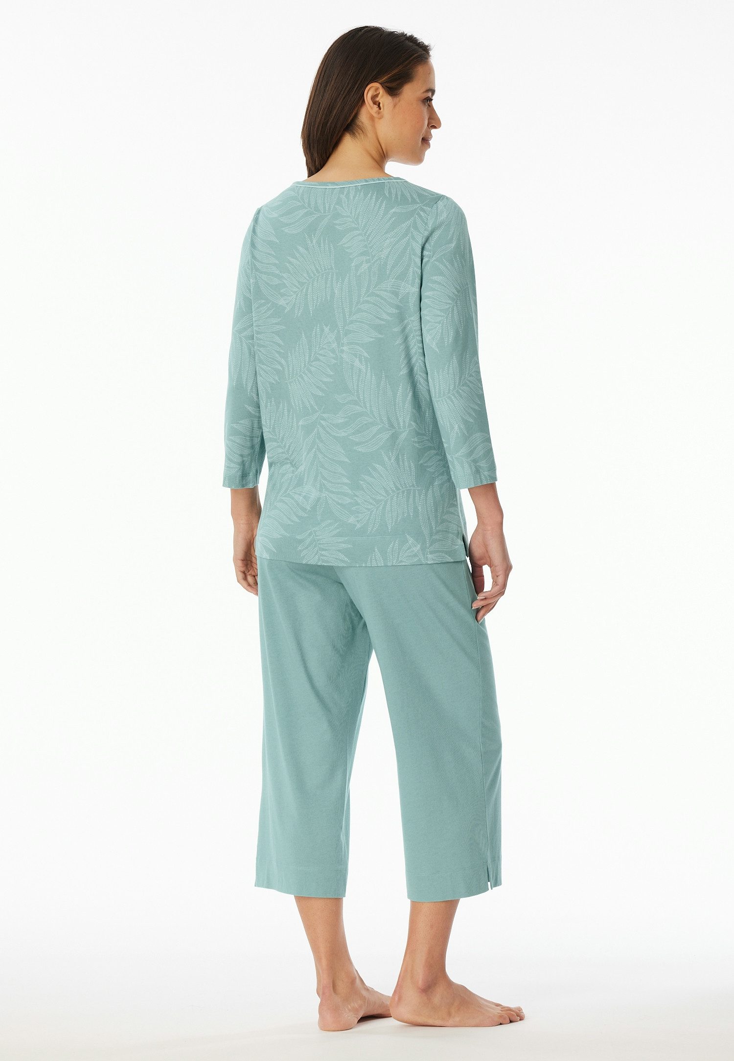 Schiesser Pyjama Schlafanzug 3/4