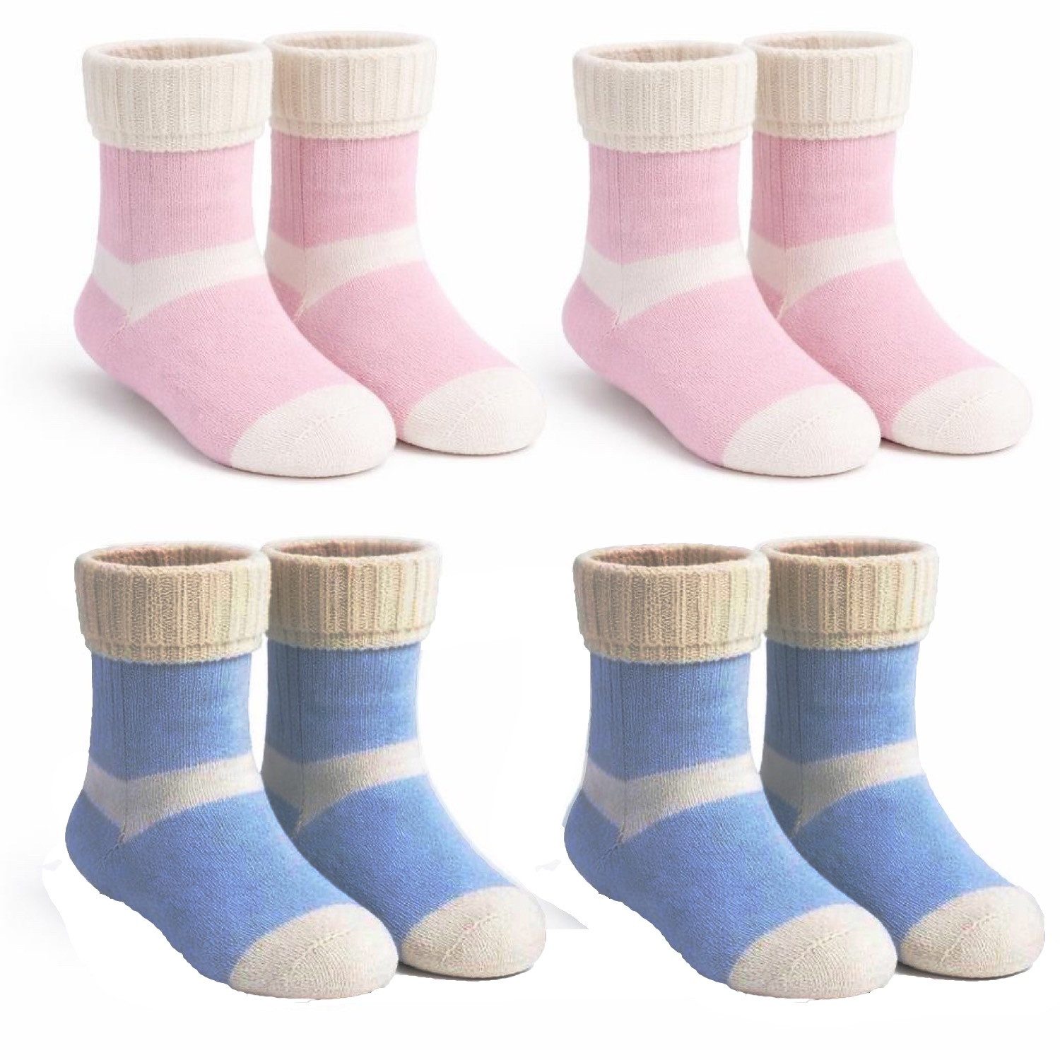 Cocain underwear Wandersocken Extrem Warme dicke weiche Alpaka Socken Wollsocke Alpacka Wolle Thermo (4-Paar) Alpaka Wollsocken für Männer Frauen Kinder