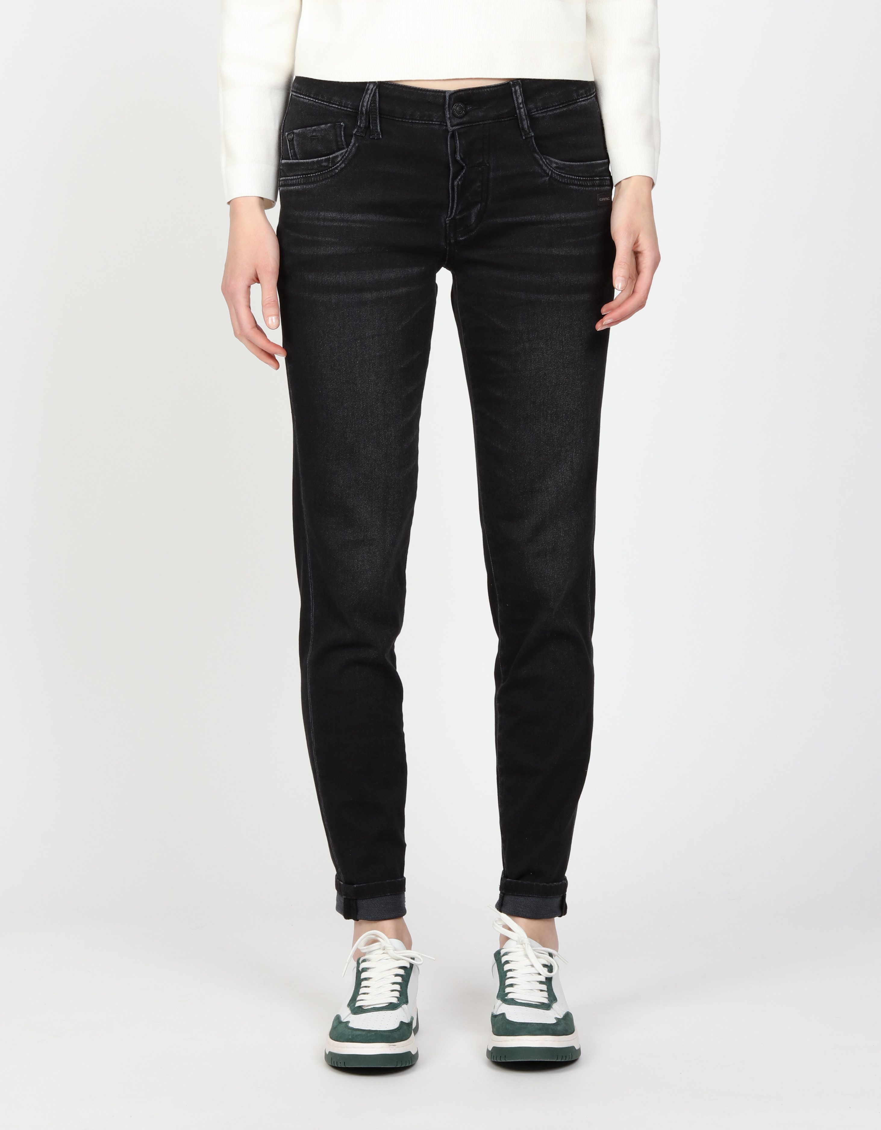 GANG Relax-fit-Jeans "94GERDA", mit besonderer Struktur günstig online kaufen