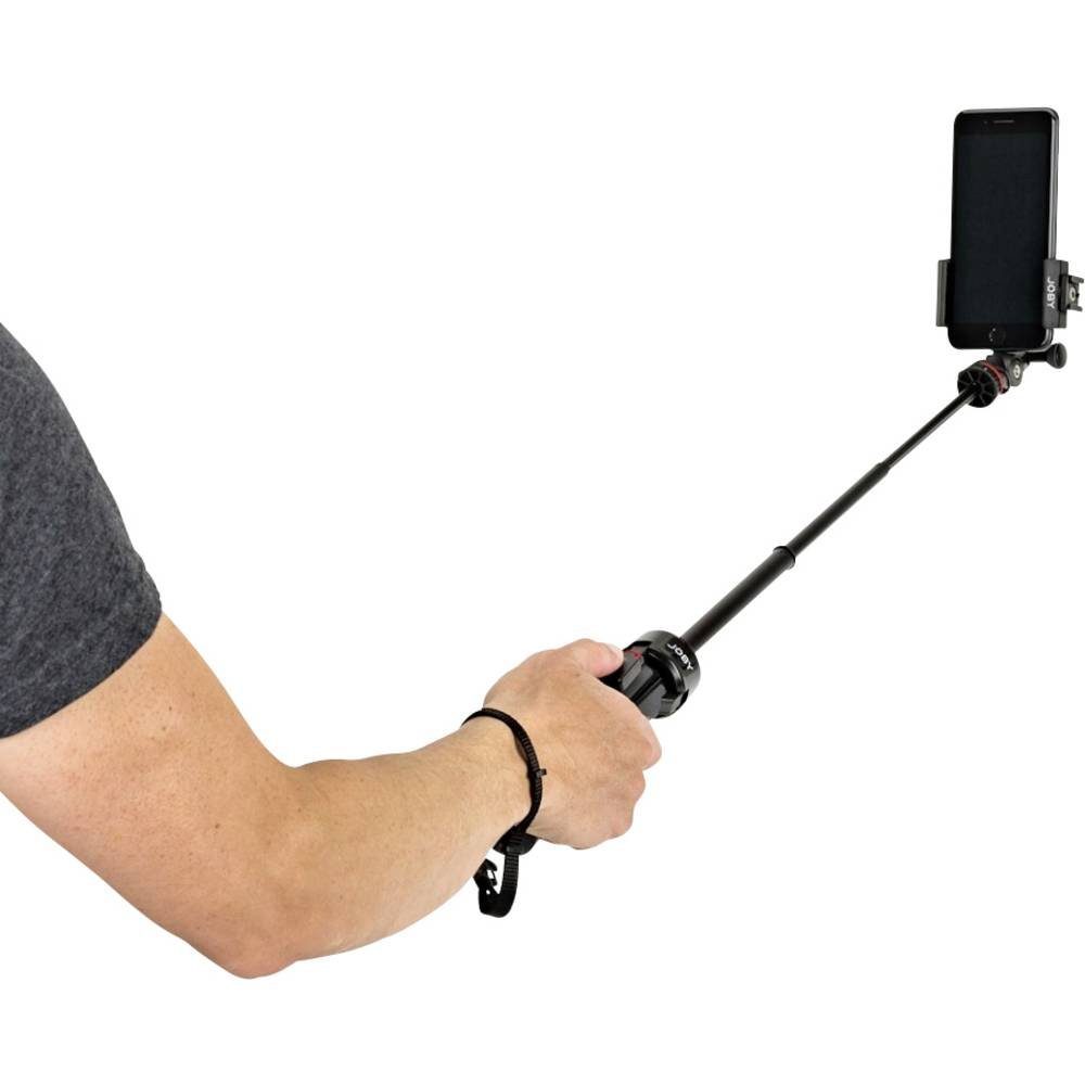 Smartphonehalter) Joby (Für Smartphones Dreibeinstativ / und Teleskopstativ, charcoal GoPro, inkl.