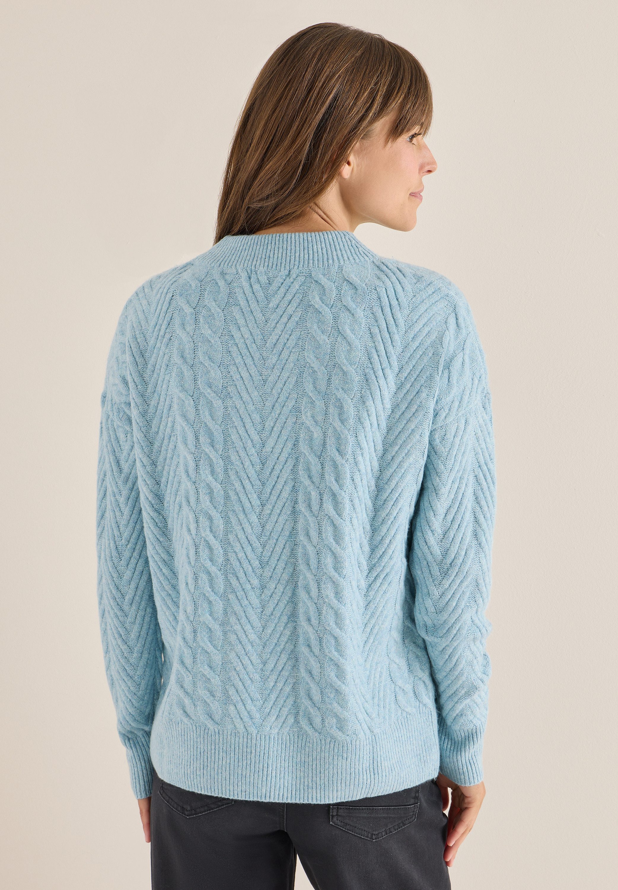 CECIL Strickpullover mit Strickmuster günstig online kaufen