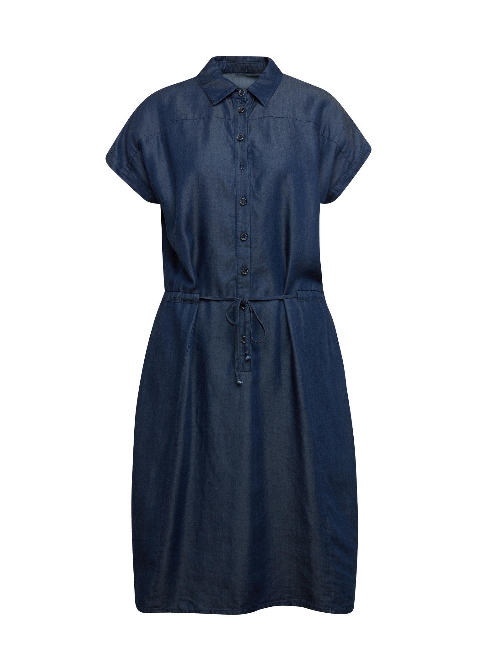 GOLDNER Blusenkleid Kurzgröße: Modernes Tencel-Kleid mit günstig online kaufen