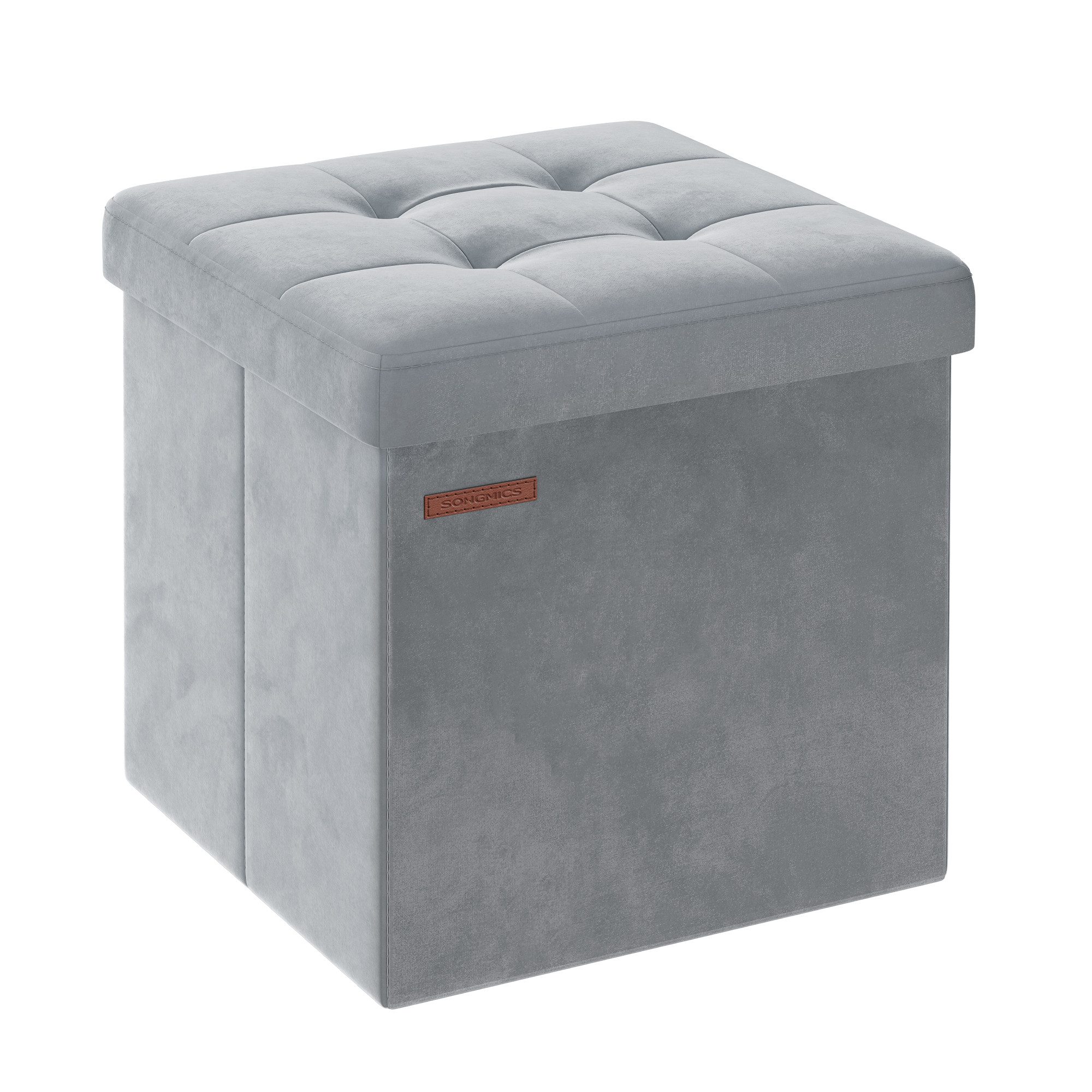 SONGMICS Sitzhocker sitzbank, Aufbewahrungsbox mit Deckel, günstig online kaufen