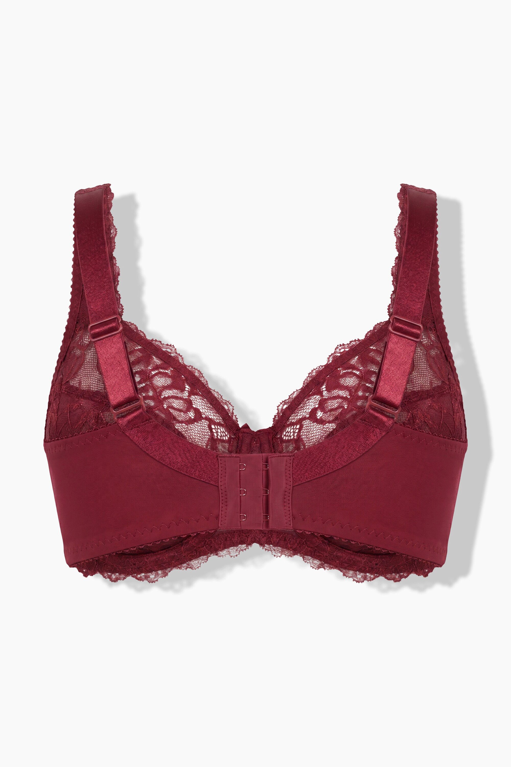 Ulla Popken Bügel-BH Bügel-BH Spitze breite Träger – Bild 4 von 5
