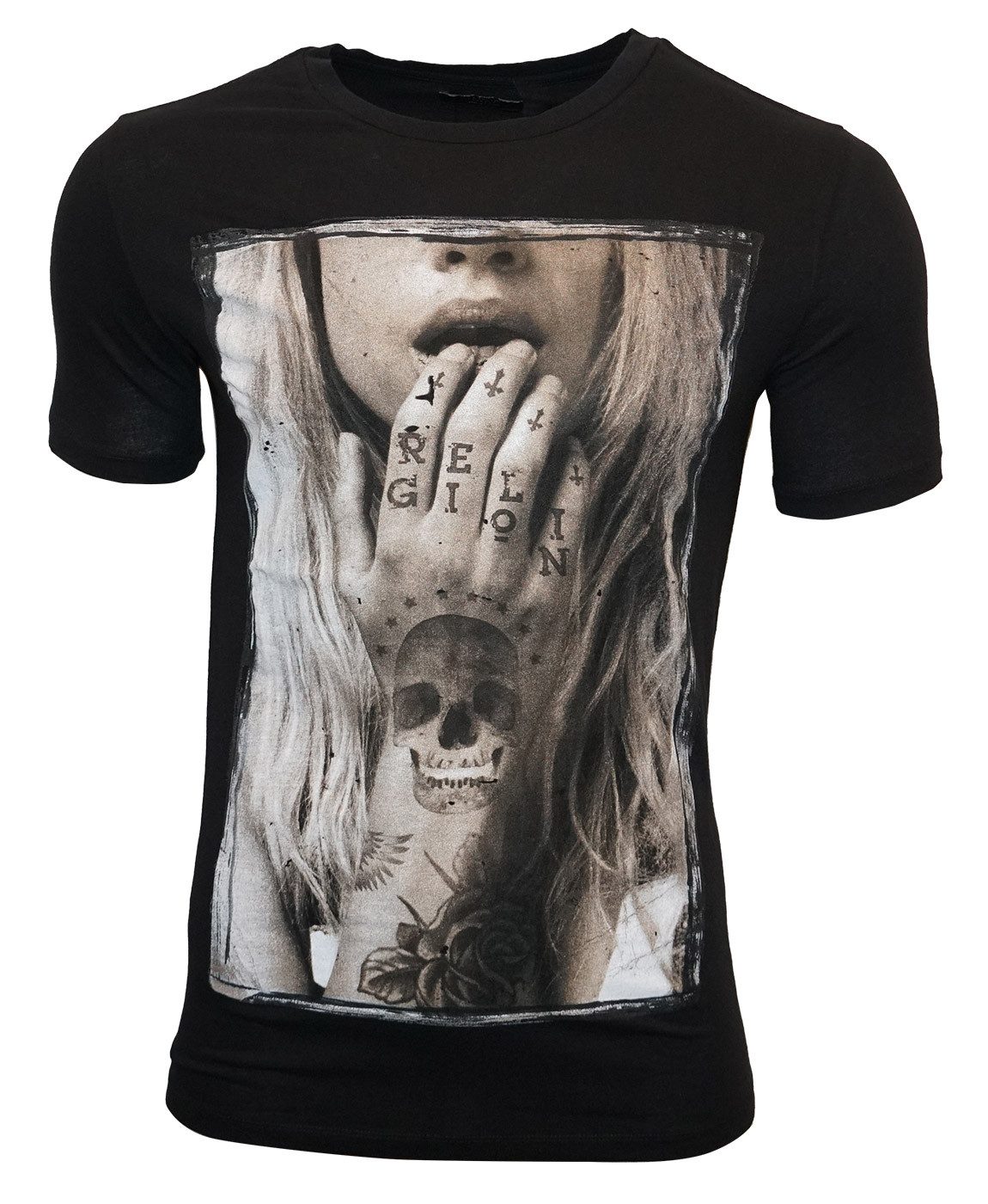 Religion Print-Shirt RELIGION Clothing Herren T-Shirt TEMPTED