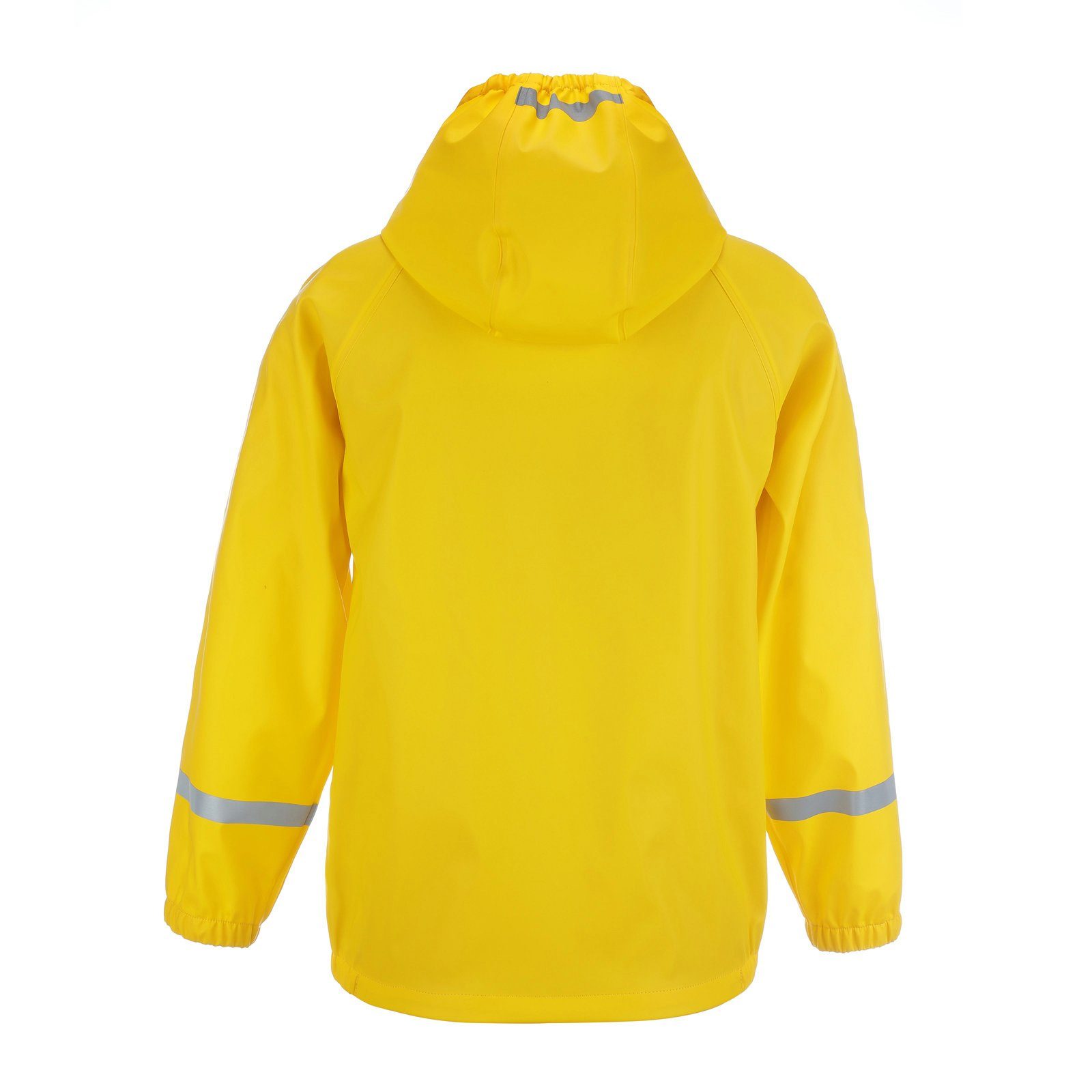 modAS Regenjacke 13321 Unisex Kinder PU-Jacke Mädchen und Jungen - Wasserdichte Kinderjacke – Bild 3 von 3